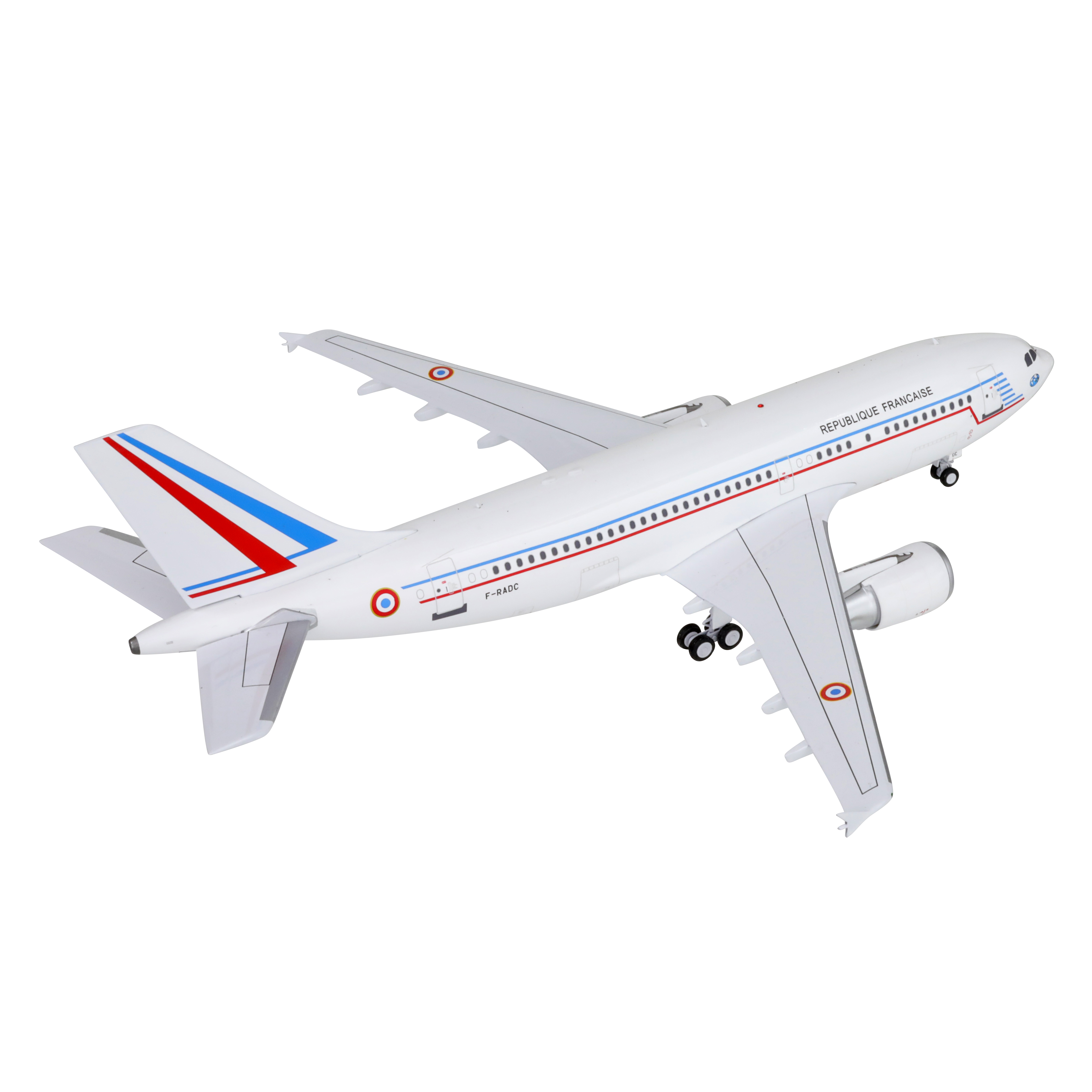 Maquette A310-300 F-RADC République Française, 1/200è métal