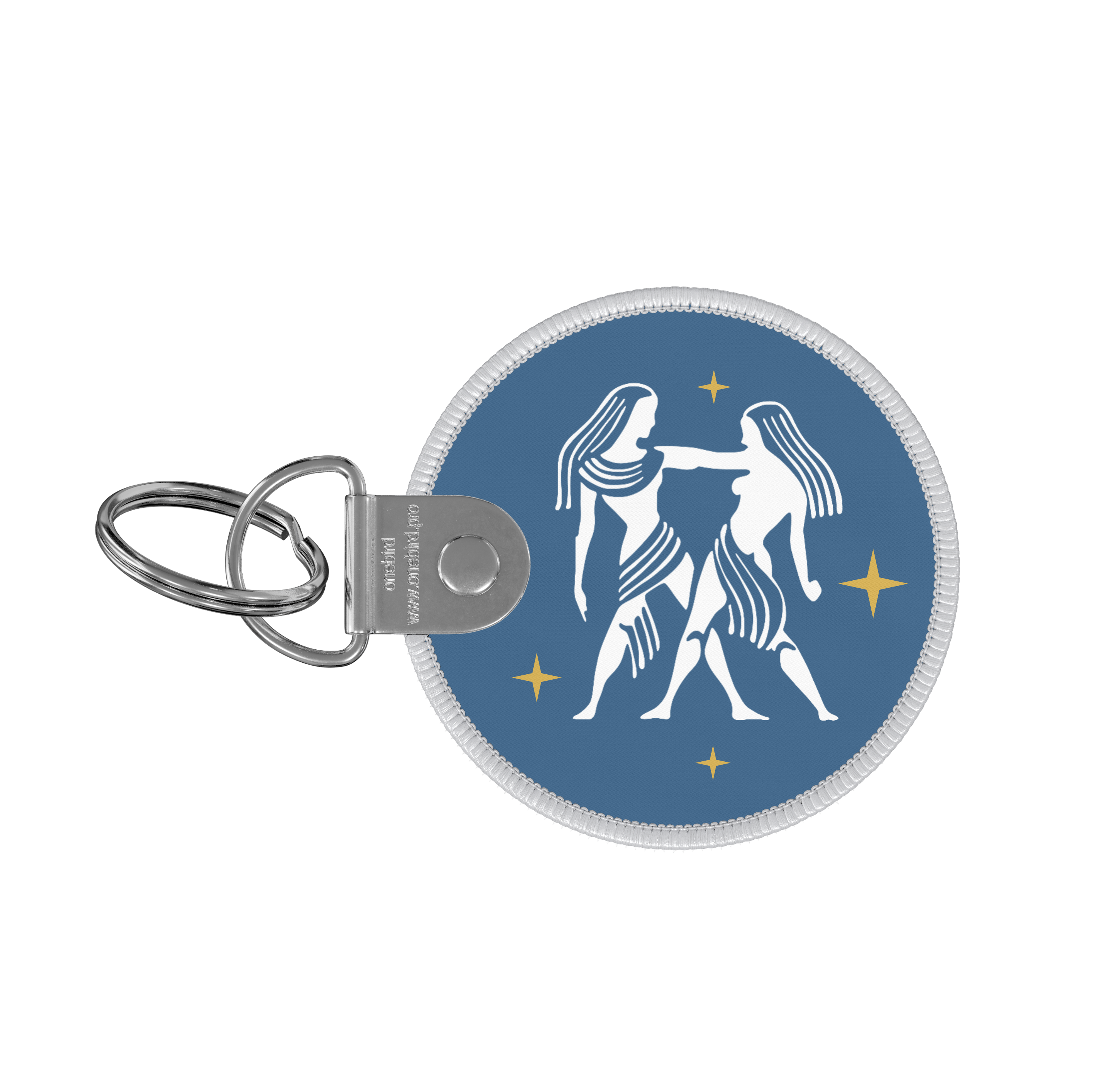 Porte-Clés flamme Astrologique Gémeaux