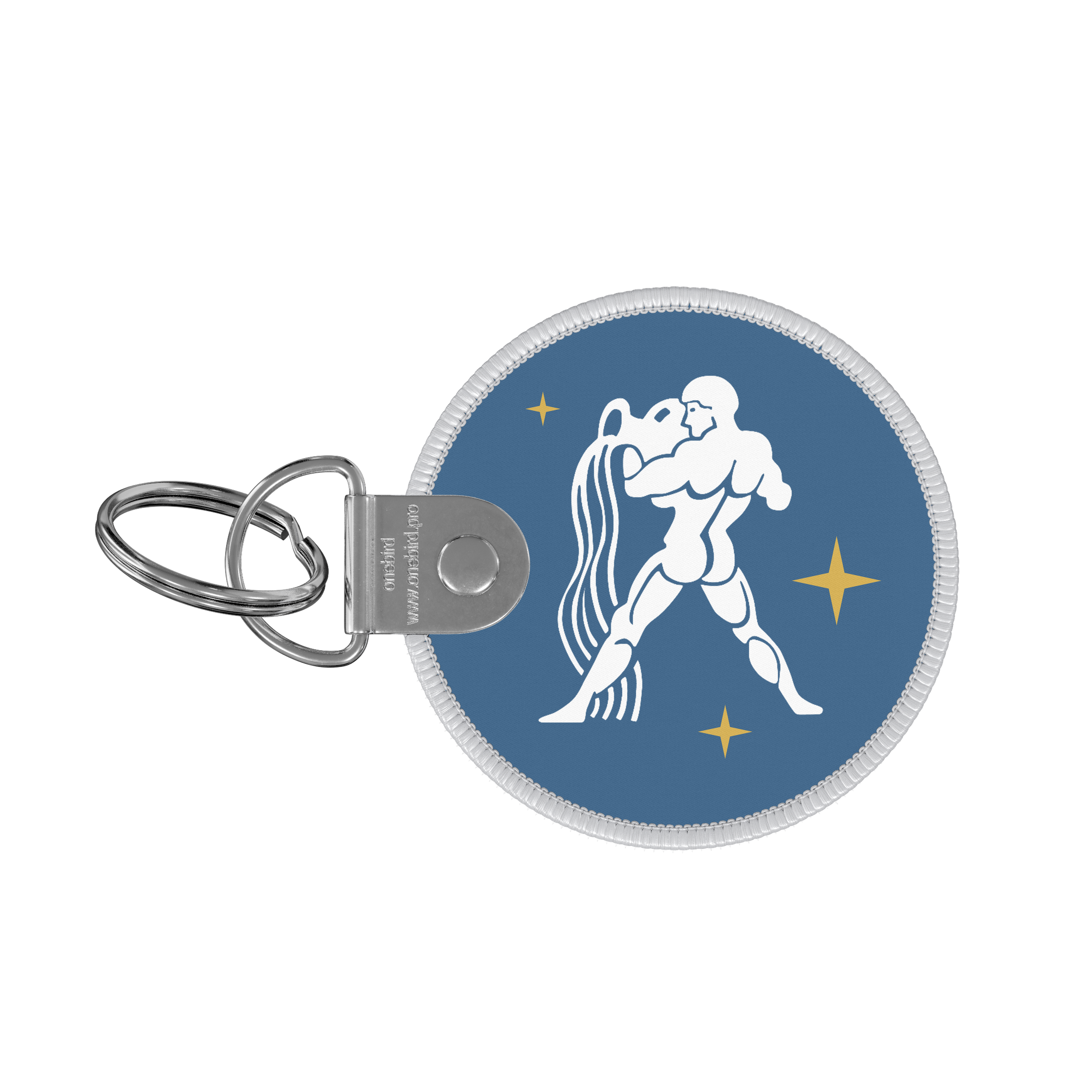 Porte-Clés flamme Astrologique Verseau