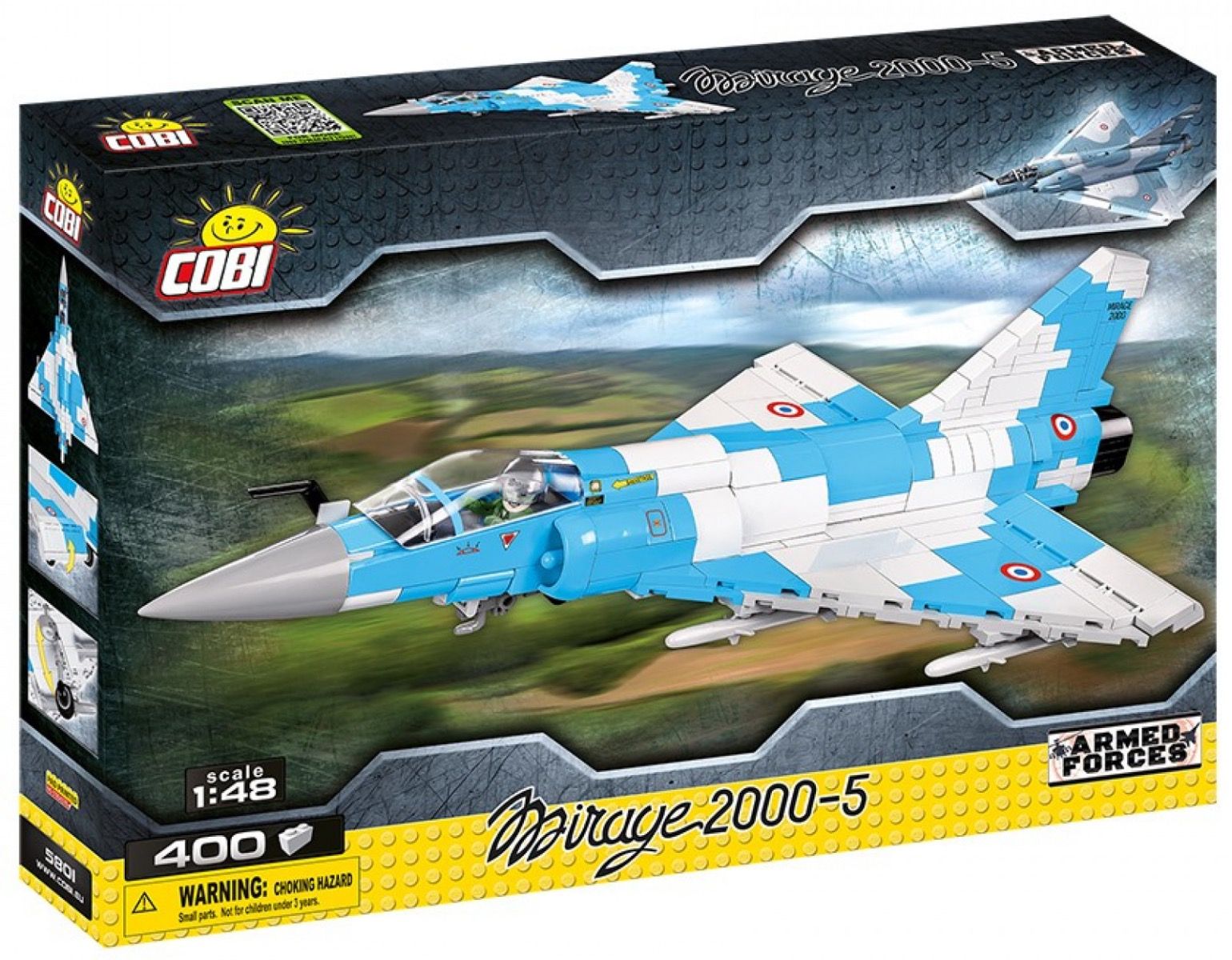 COBI Model Mirage 2000-5 model in building bricks - Dassault