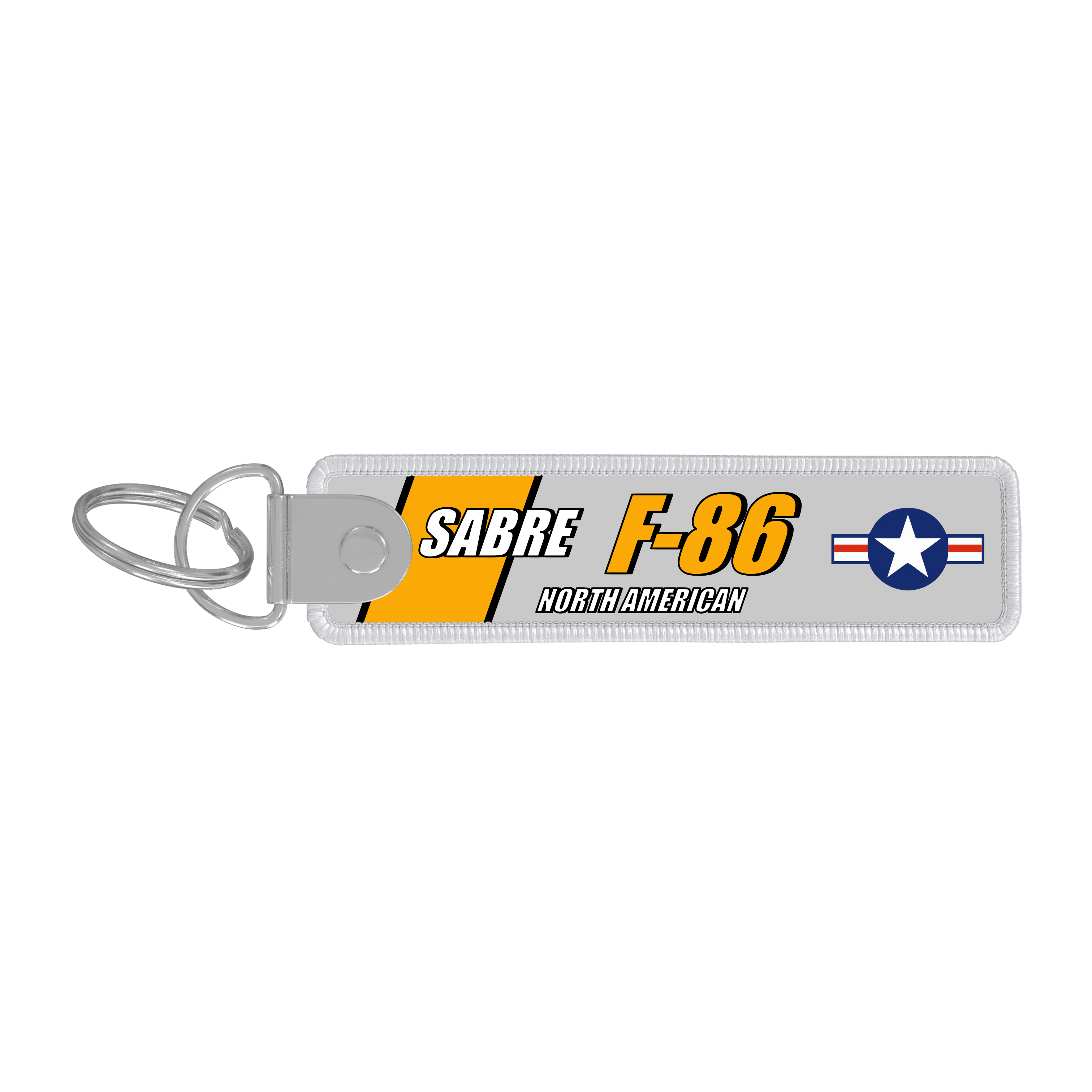 Porte-clés - Flamme WarBird - North American F-86 Sabre