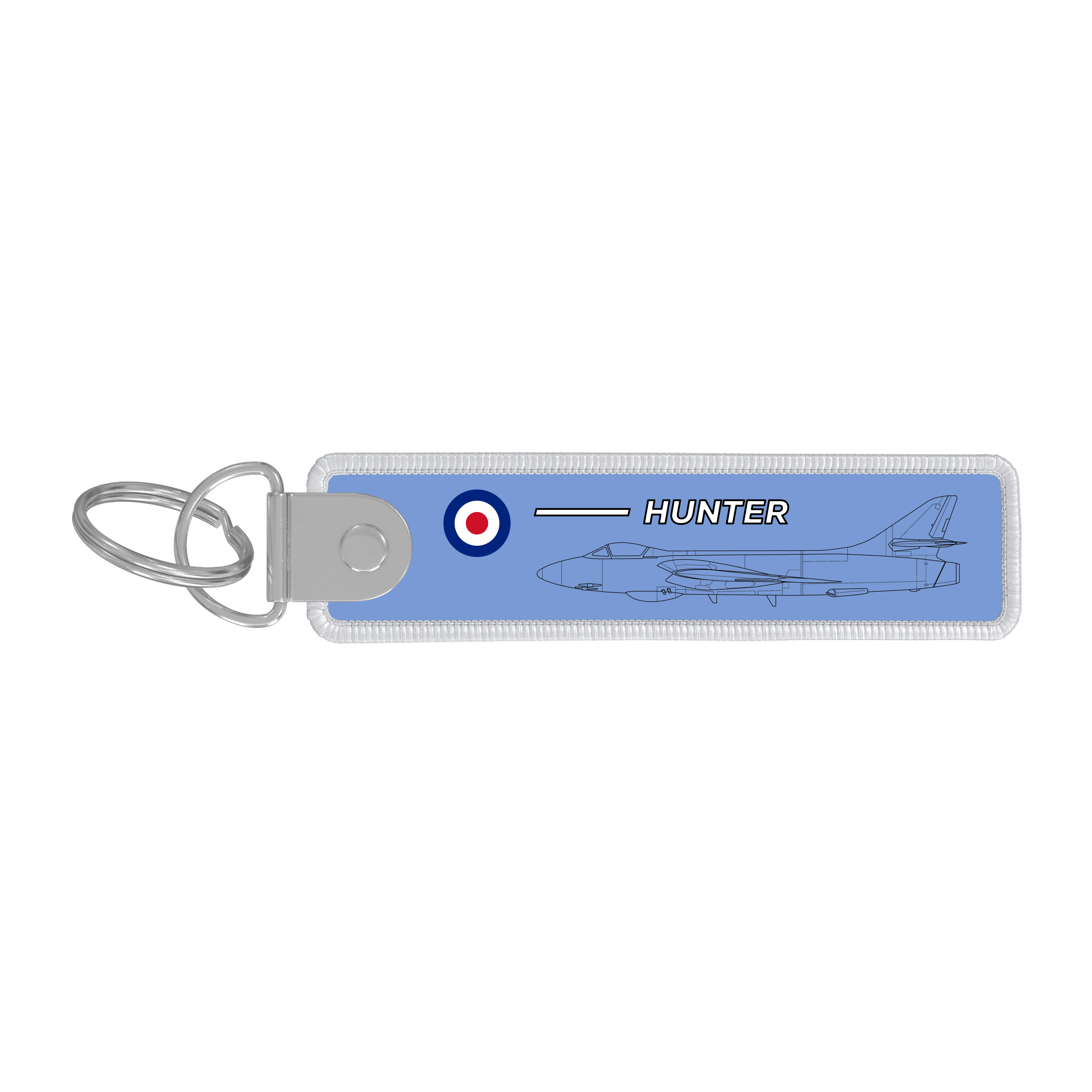 Porte-clés flamme - Warbird - Hawker Hunter