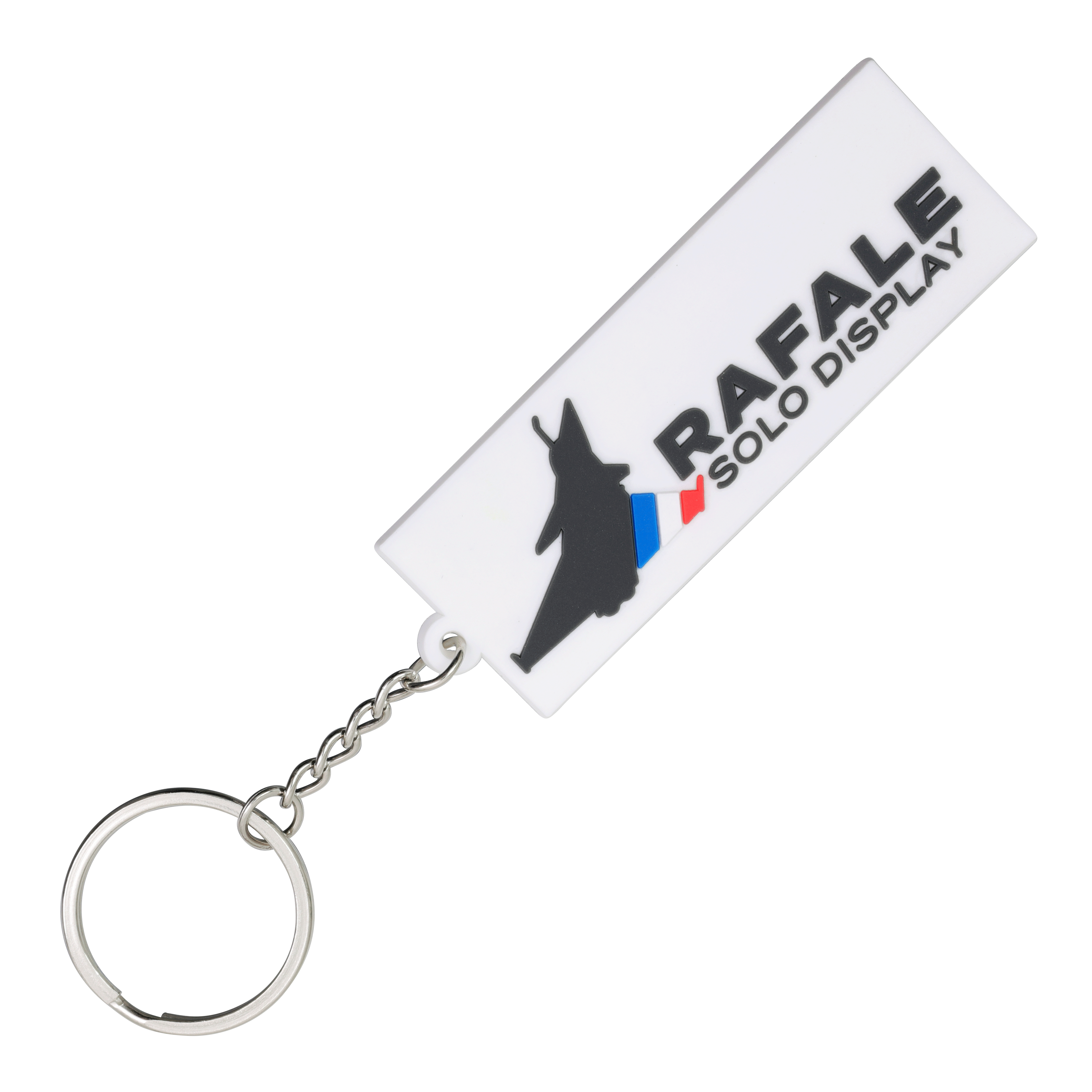 Porte-clés Armée de l'Air & de l'Espace AAE - Rafale Solo Display RSD - gomme
