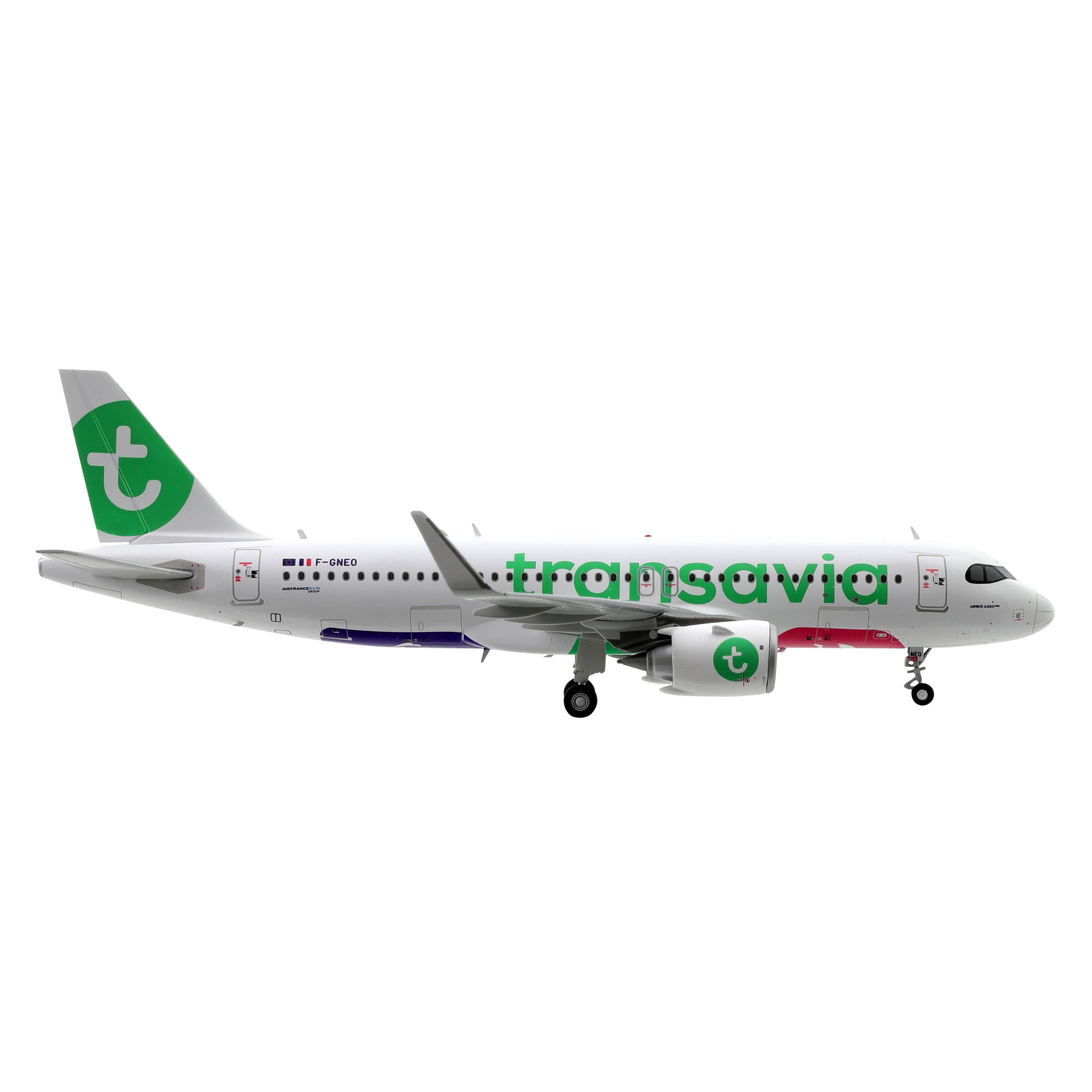 Maquette Airbus A320neo Transavia - Métal 1/200