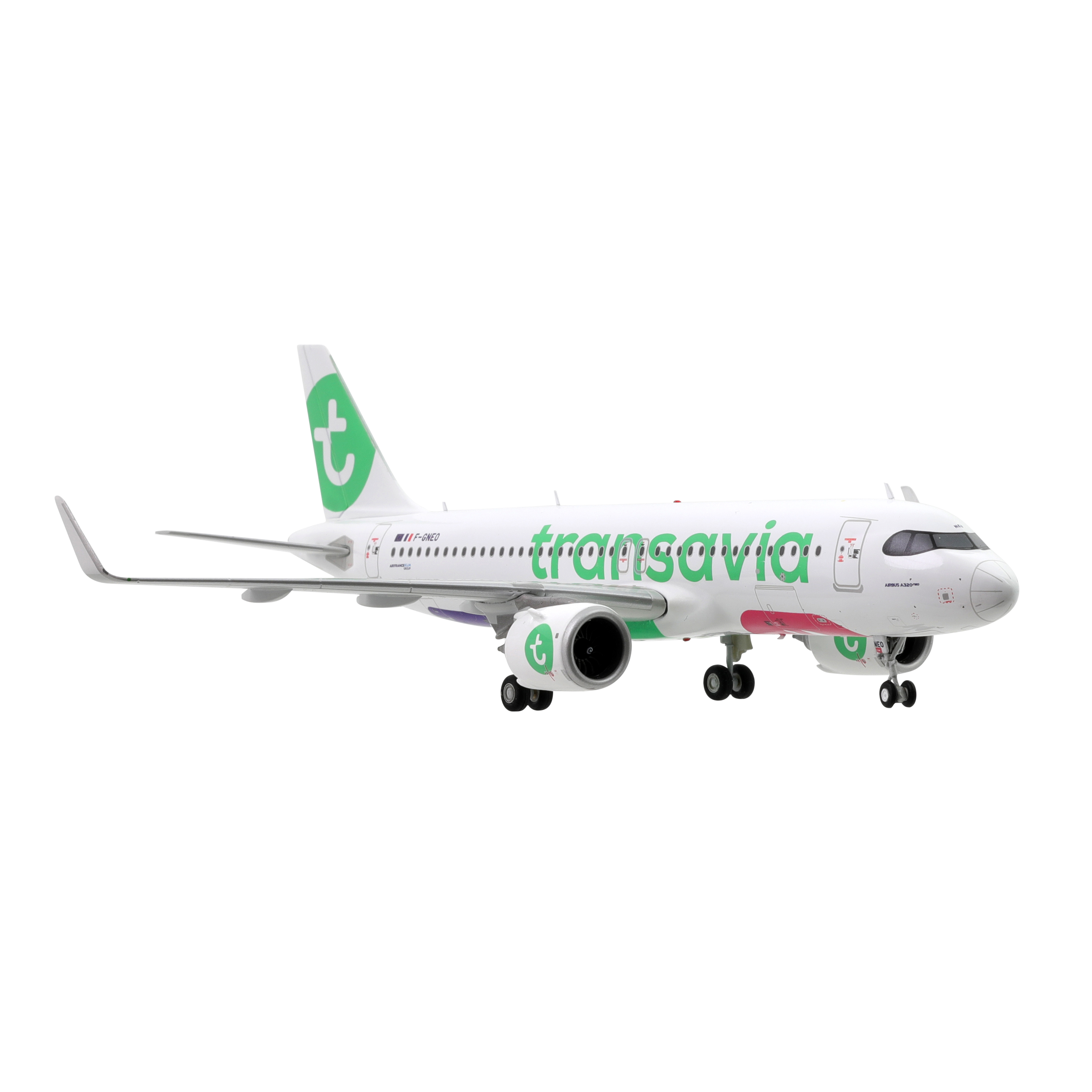 Maquette Airbus A320neo Transavia - Métal 1/200