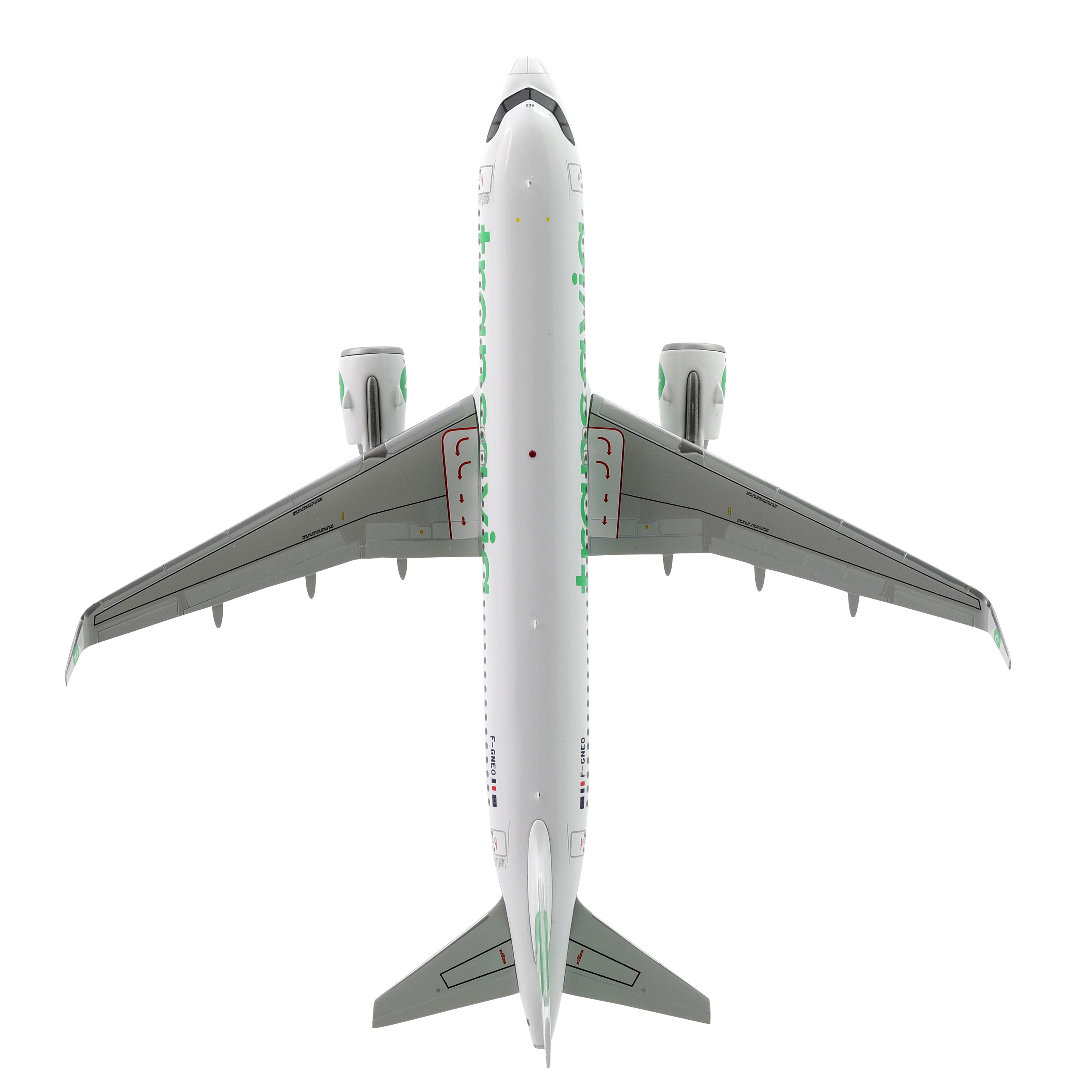 Maquette Airbus A320neo Transavia - Métal 1/200