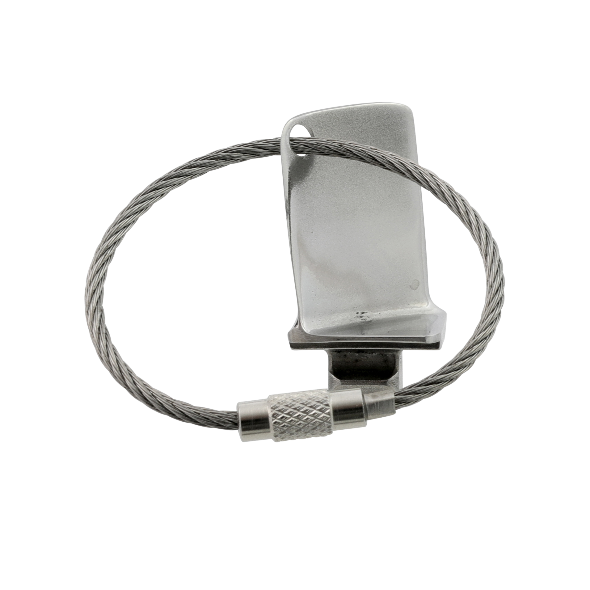 AIRART - Porte-clés Ailette Le Globe Trotter CFM56-5 A320