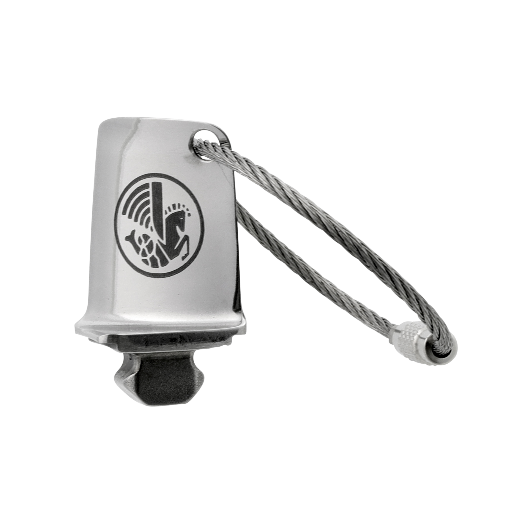AIRART - Porte-clés Ailette Le Globe Trotter CFM56-5 A320