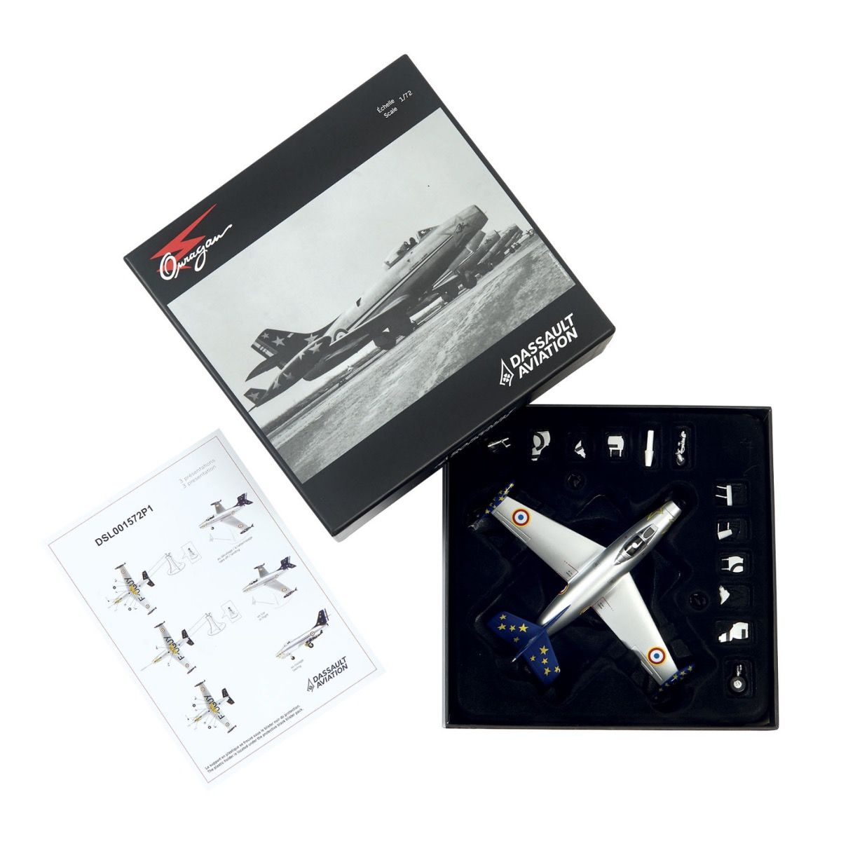 Hurricane Model - Dassault - 1/72 Scale