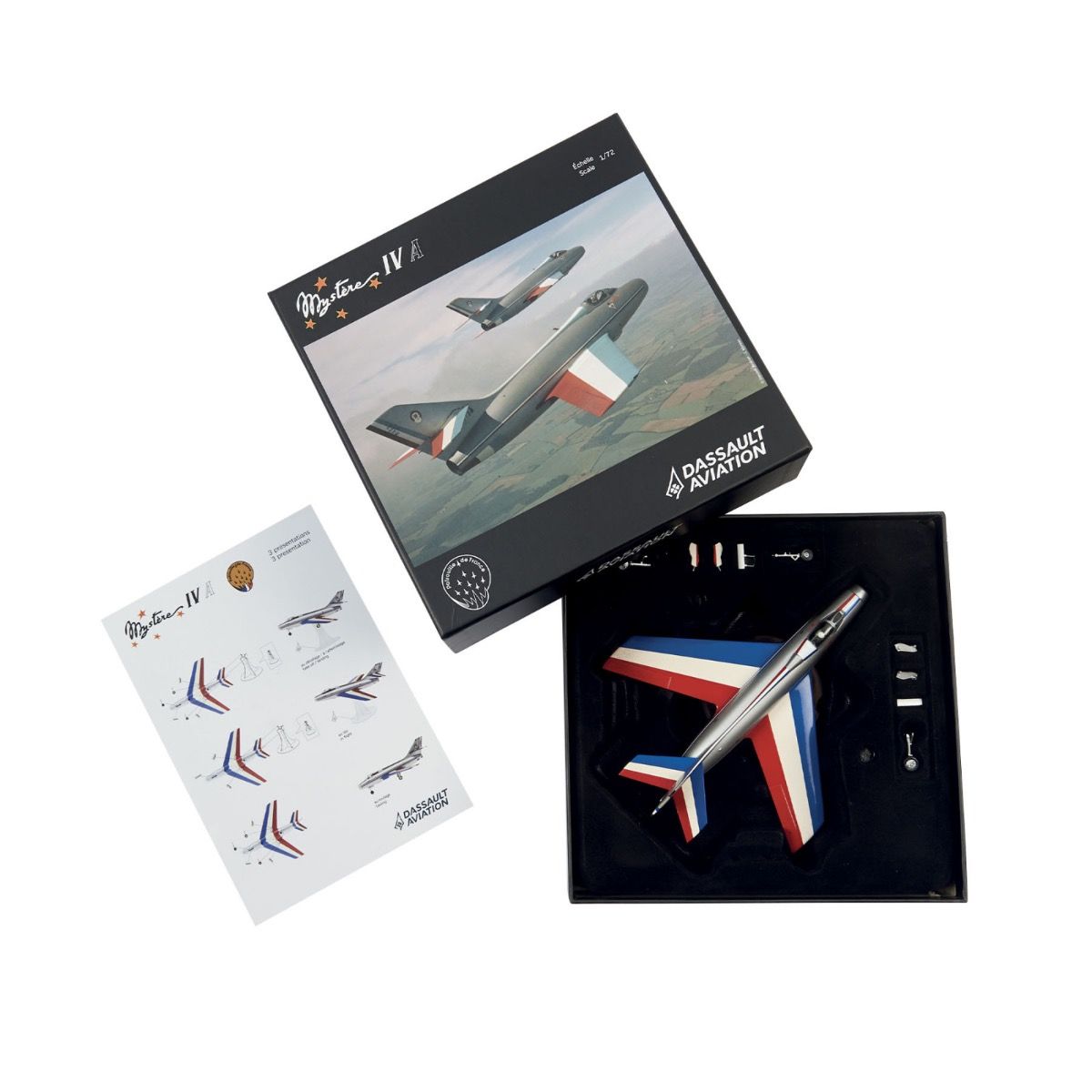 Mystère IV model - Dassault - 1/72 scale