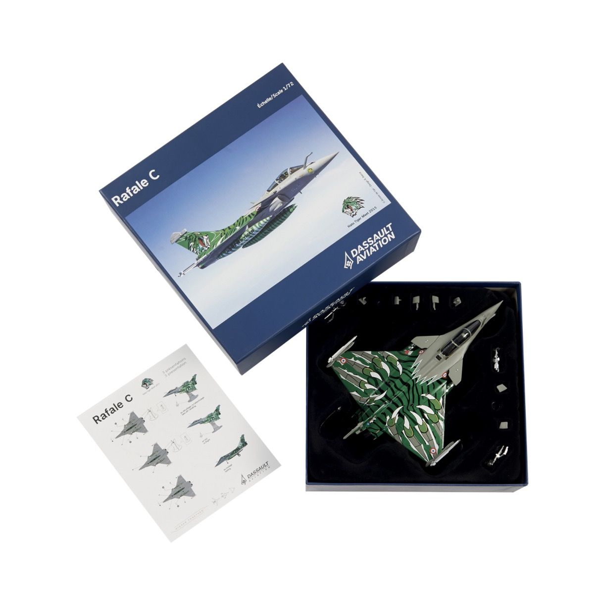 Rafale C model - Nato Tiger Meet 2015 - Dassault - 1/72 scale