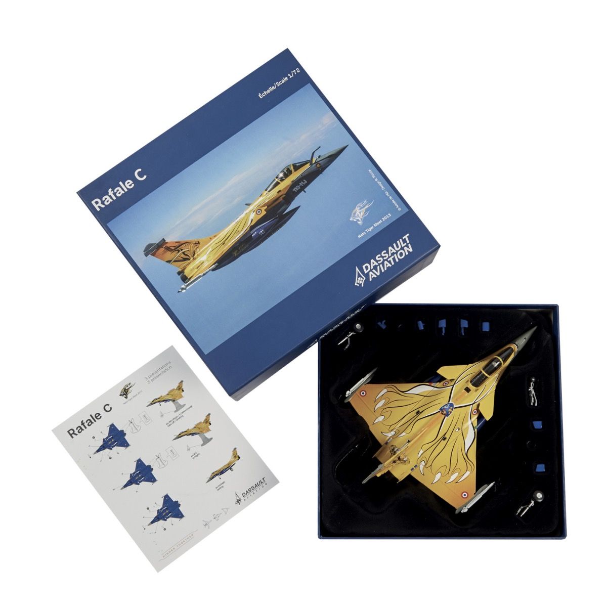 Rafale C model - Nato Tiger Meet 2013 - Dassault - 1/72 scale