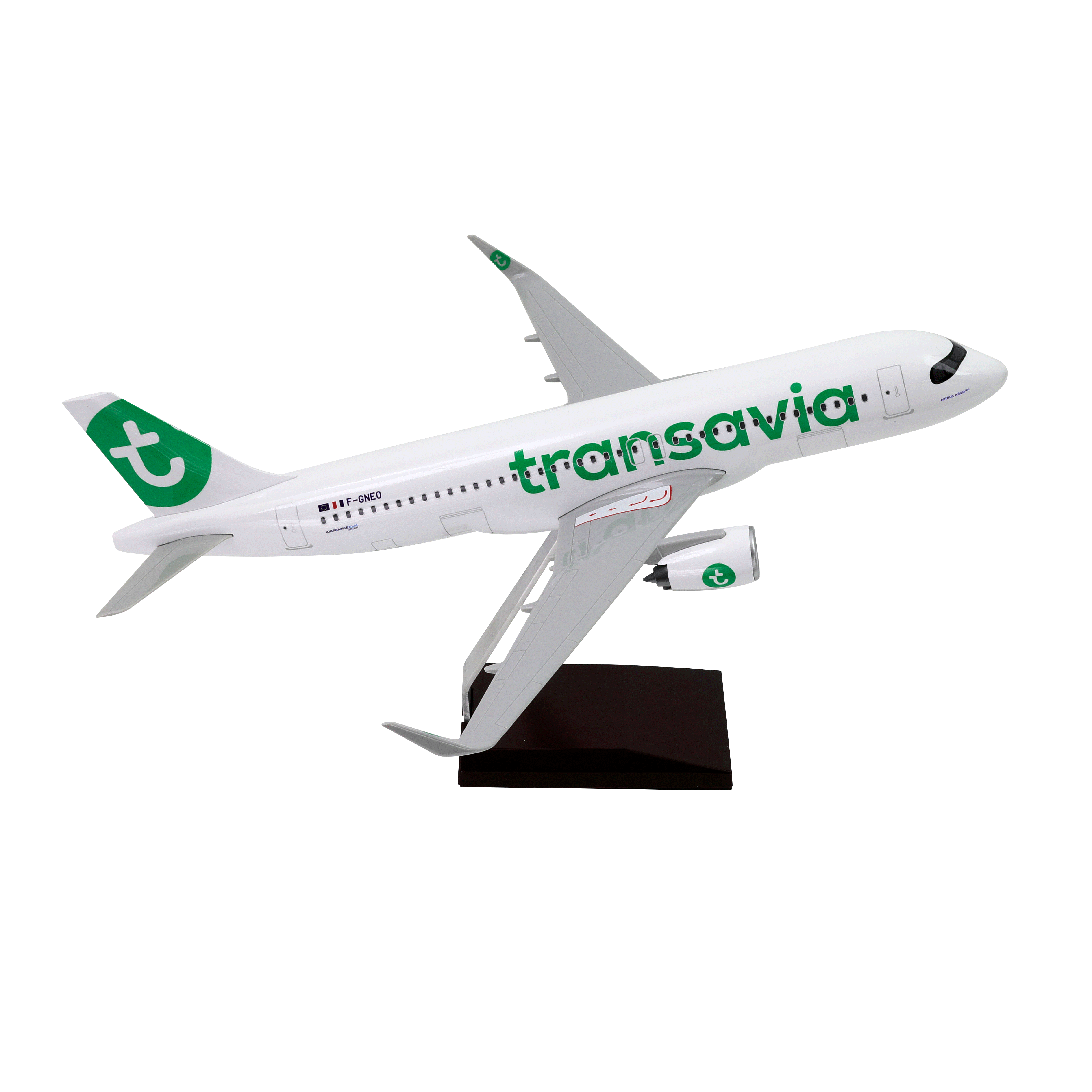 Maquette avion Airbus A320neo Transavia - résine 1/100e