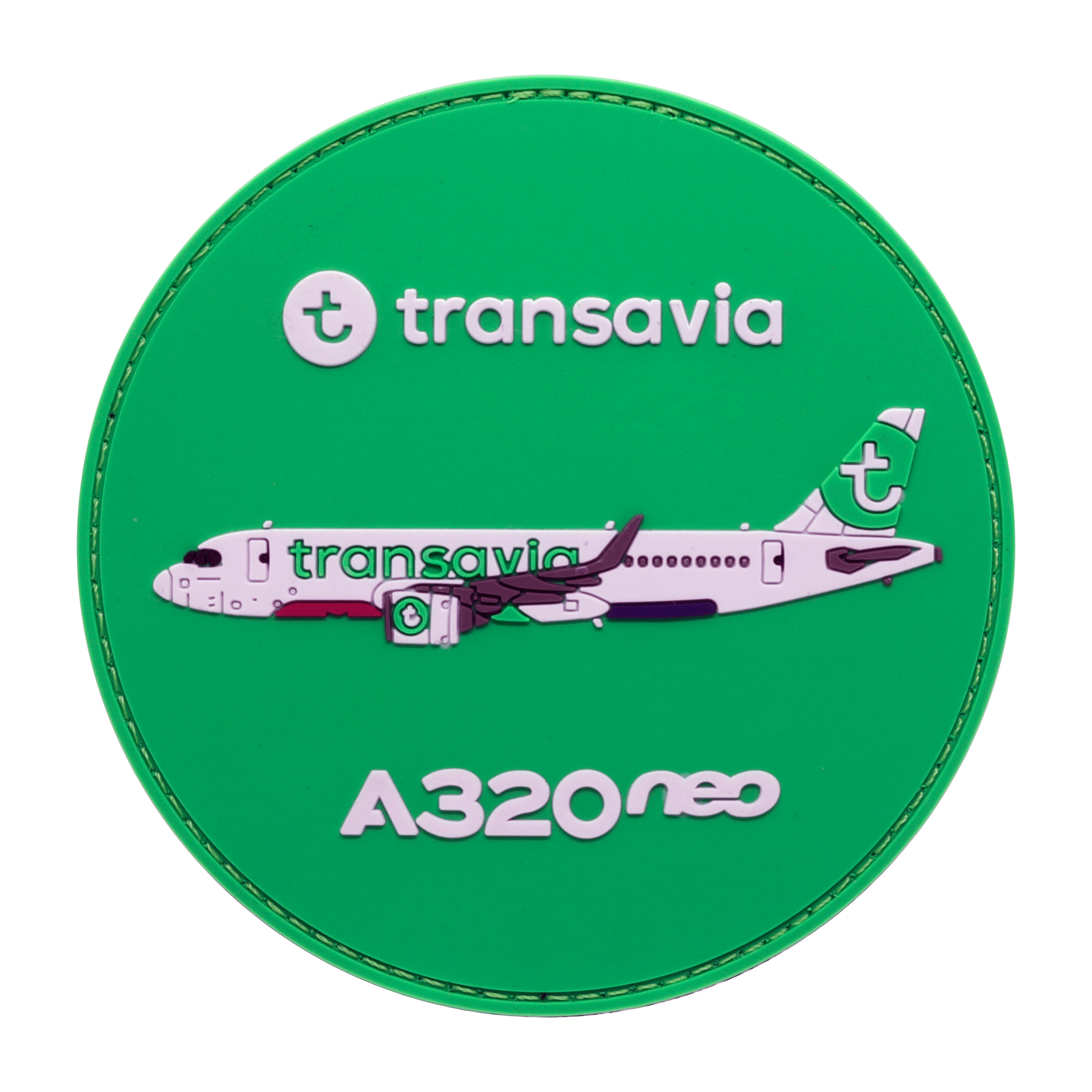 Patch rond Transavia A320neo
