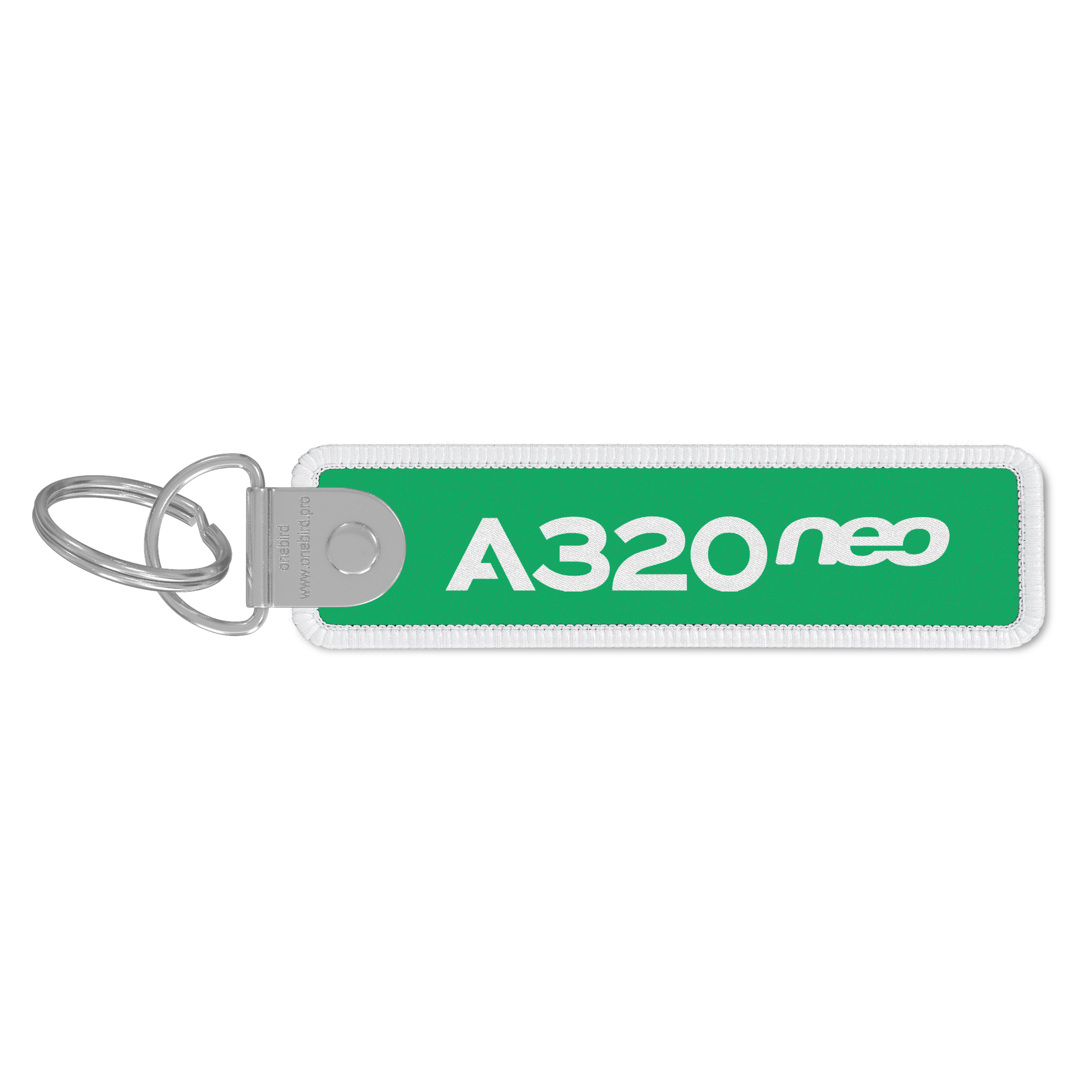 Porte-clés flamme Transavia Airbus A320neo logo