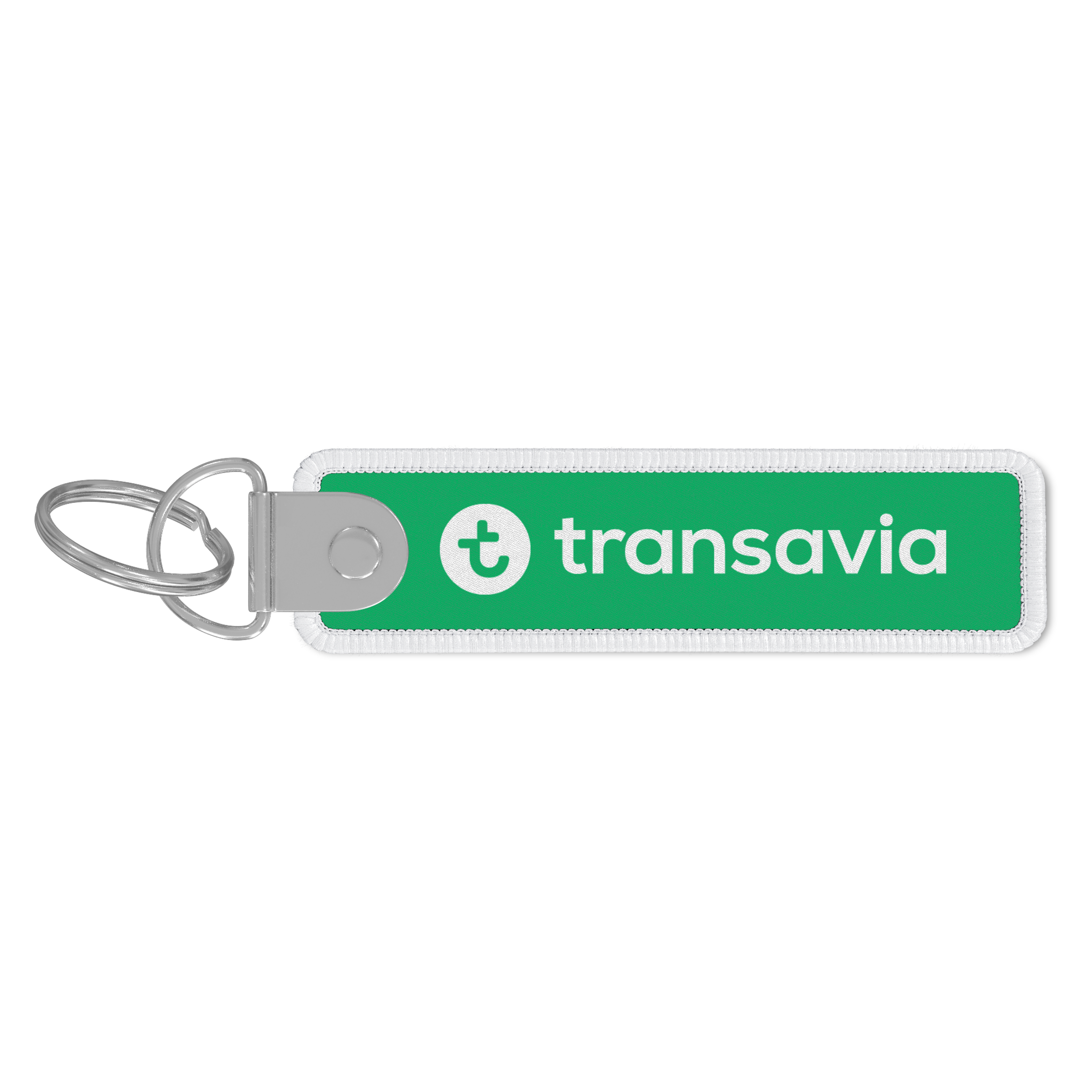 Porte-clés flamme Transavia Airbus A320neo logo