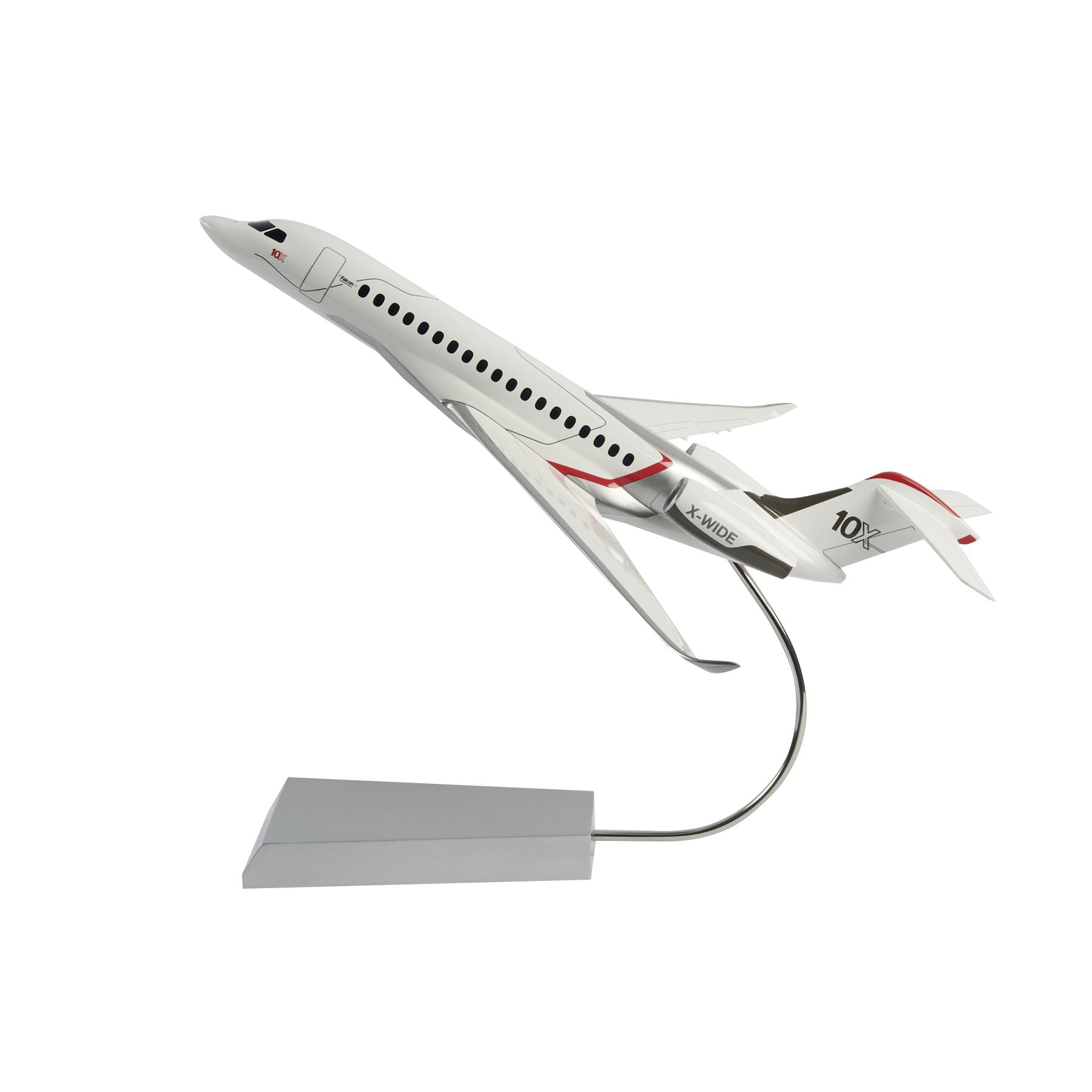 Official Falcon 10X Model Kit - Dassault - 1/72 Scale