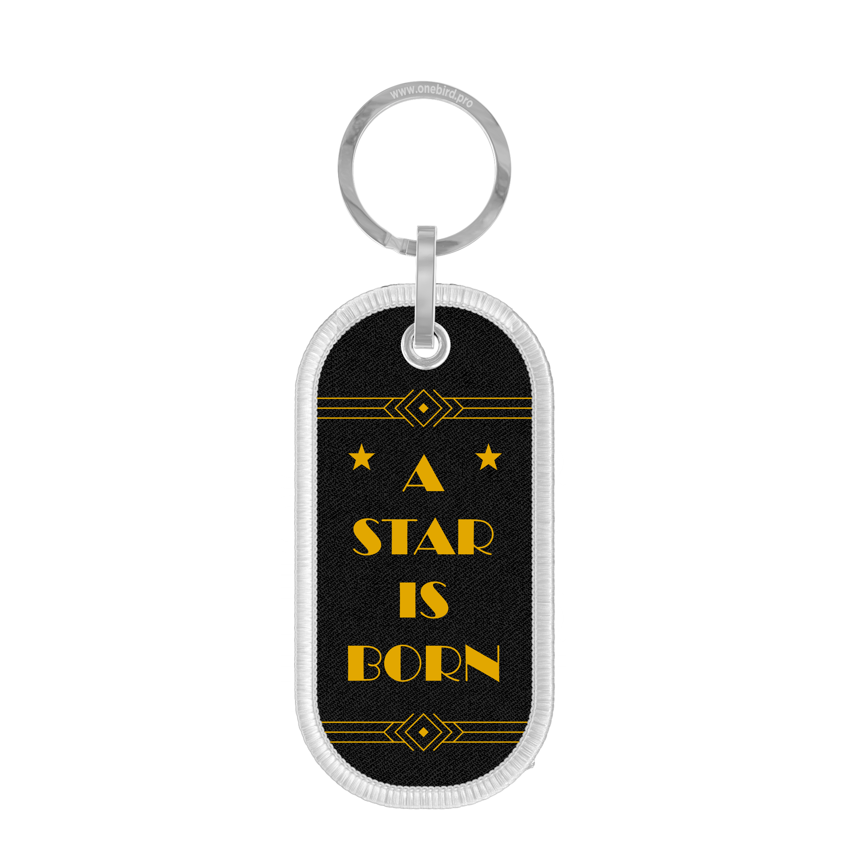 Flame key ring - Do not disturb