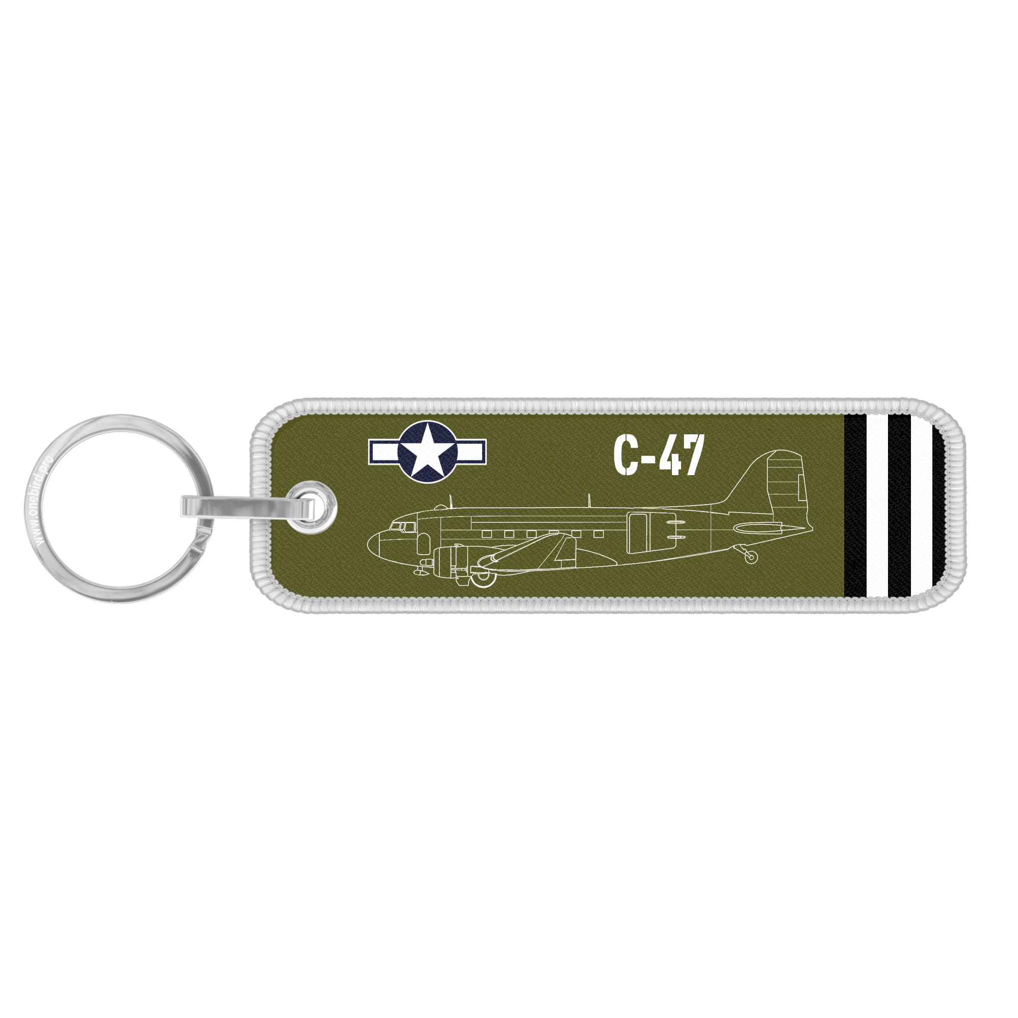 Porte-clés - Flamme WarBird - Douglas C-47 Skytrain