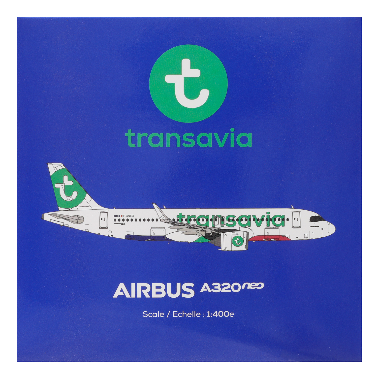 Maquette Airbus A320neo Transavia - Métal 1/400