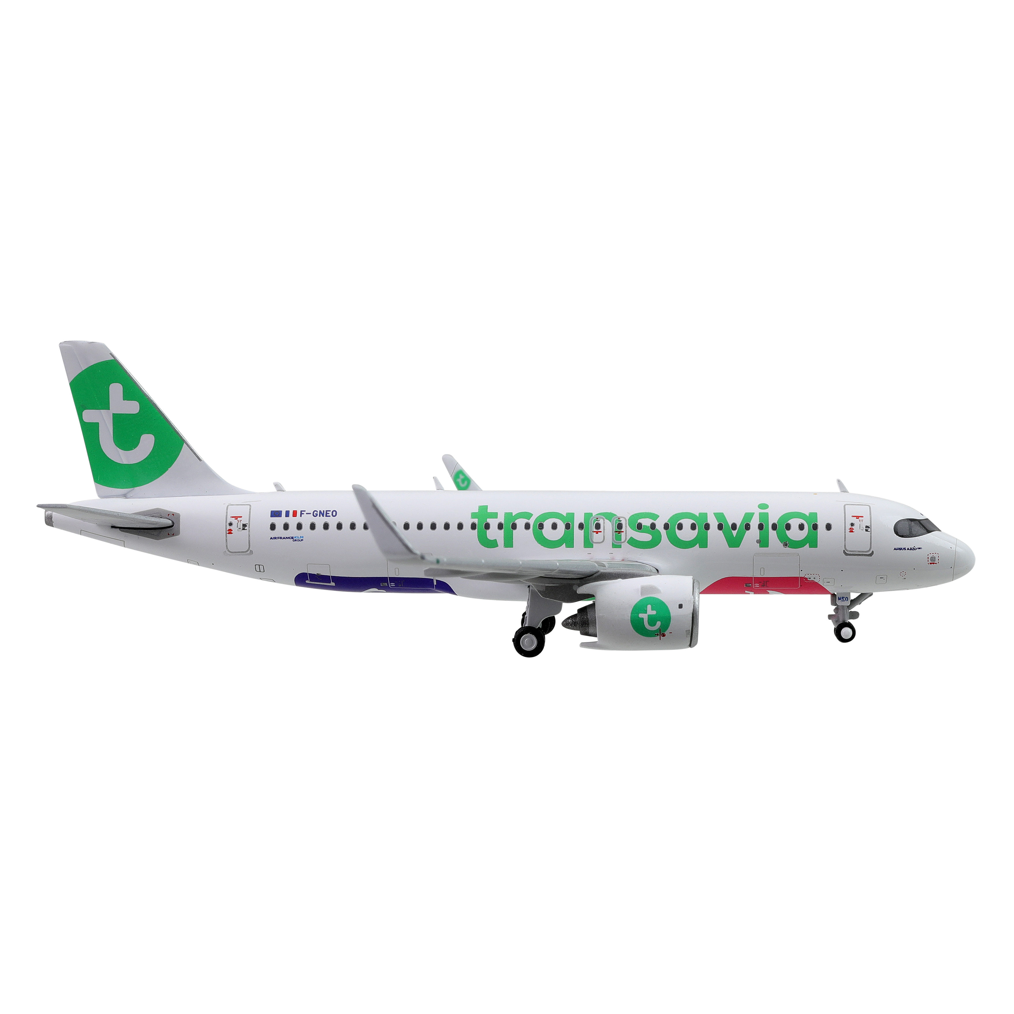 Maquette Airbus A320neo Transavia - Métal 1/400