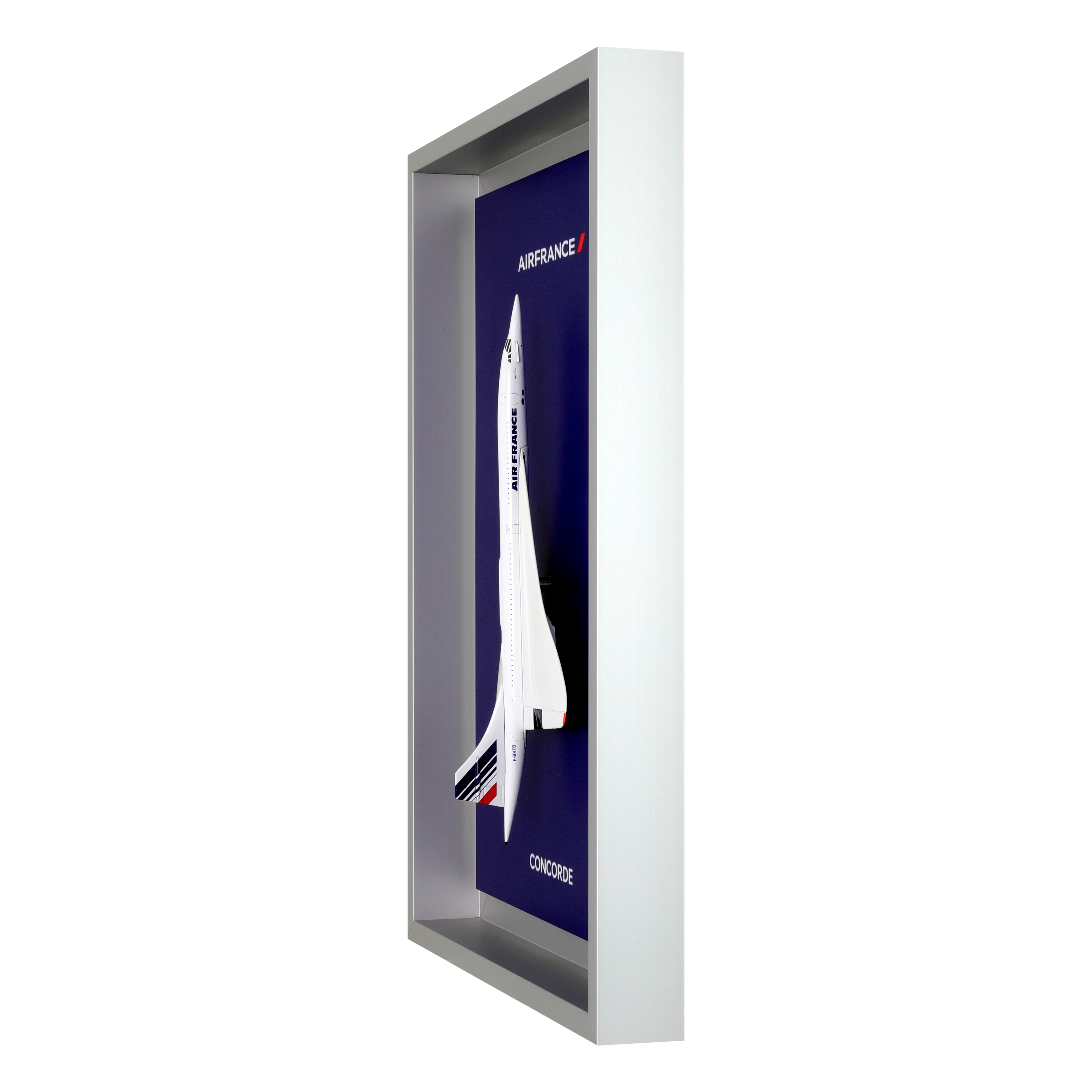 Framed model - Air France Concorde