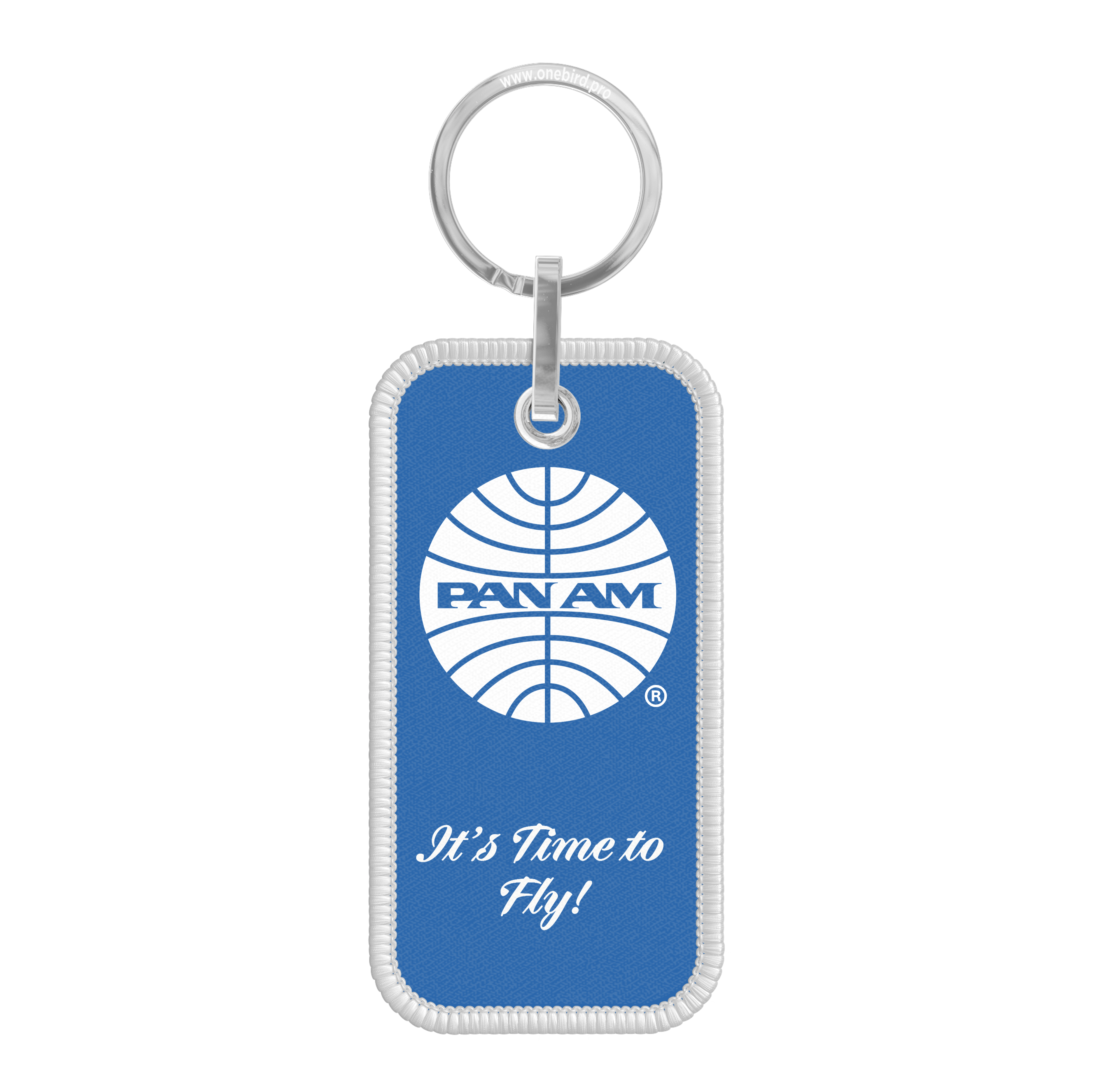 Porte-clés flamme - Pan Am - It's time to fly