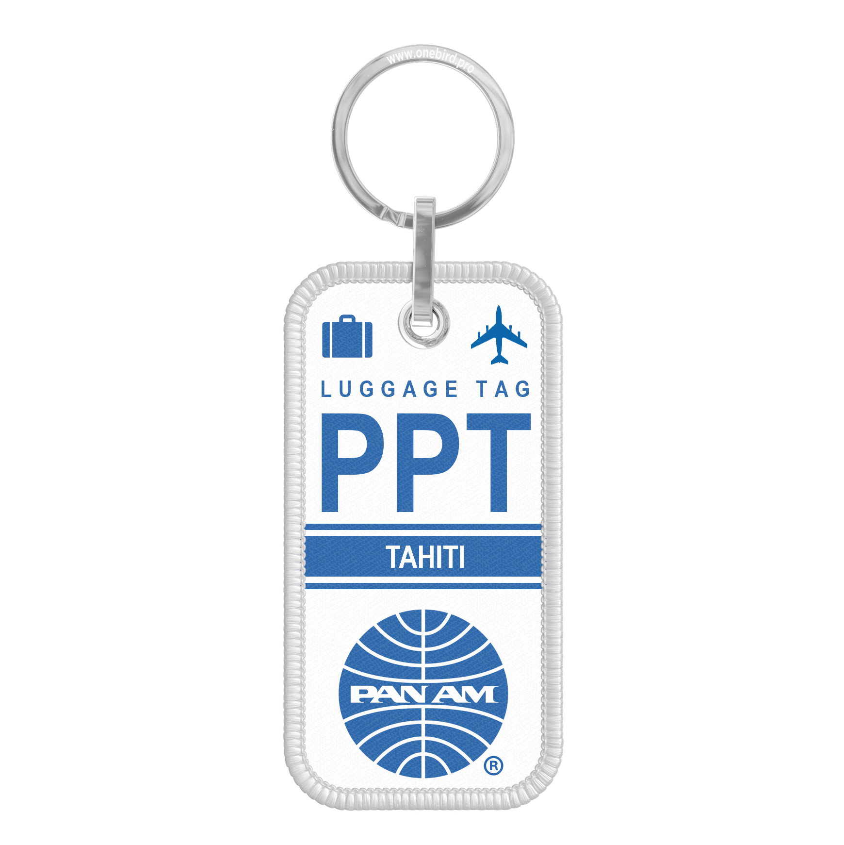Porte-clés flamme - Pan Am - PPT - LAX