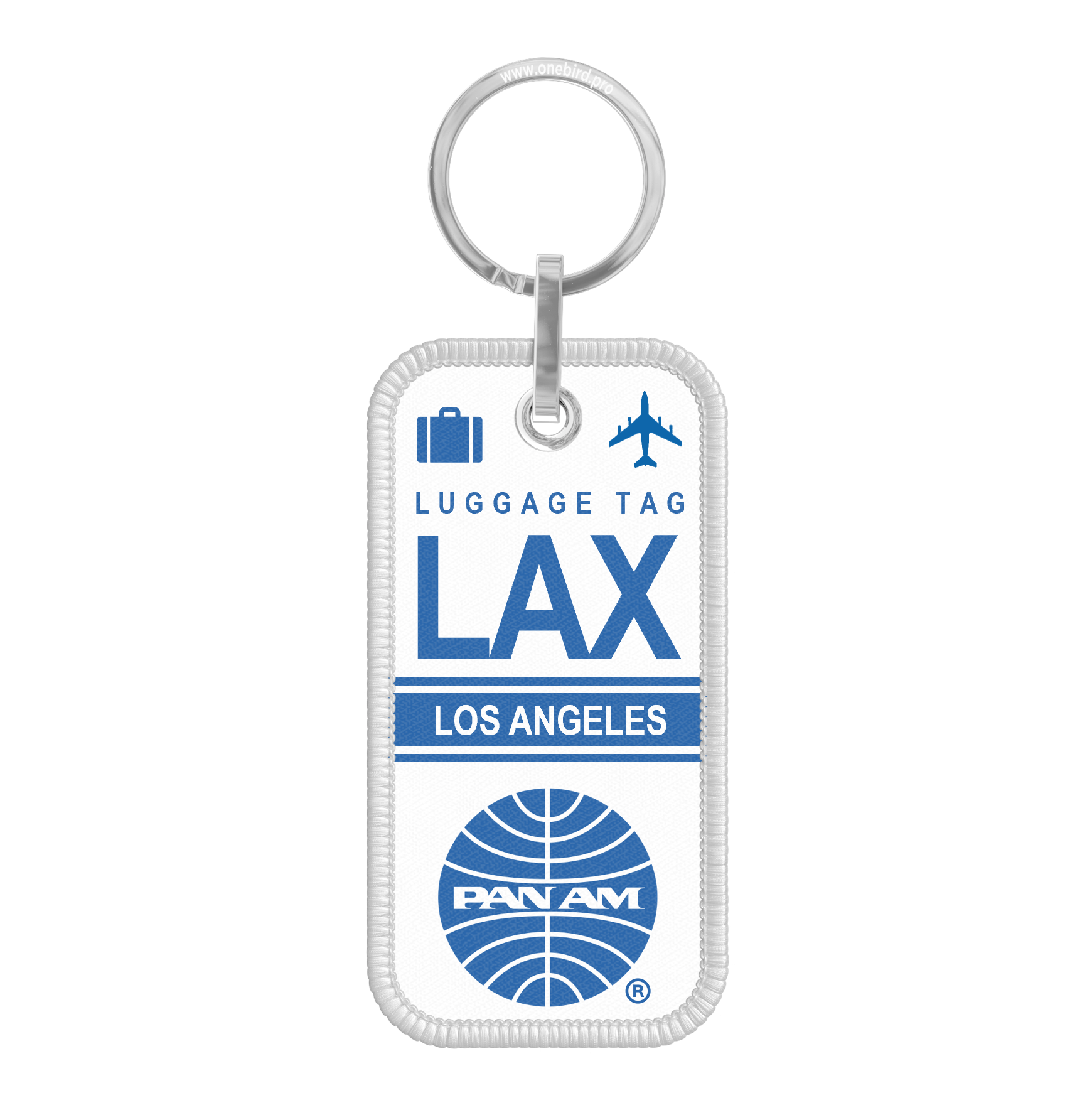 Porte-clés flamme - Pan Am - PPT - LAX