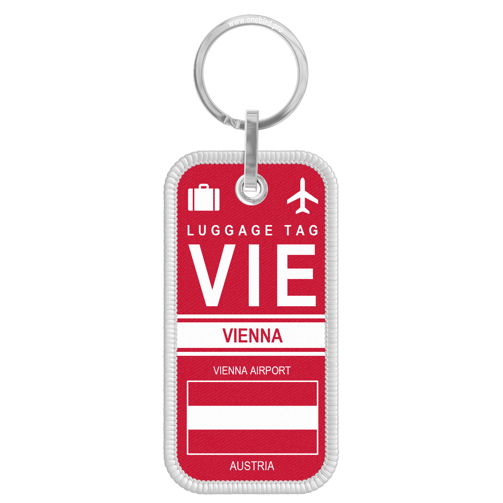 Porte-Cles Flamme - Airport code - VIE - VIENNA