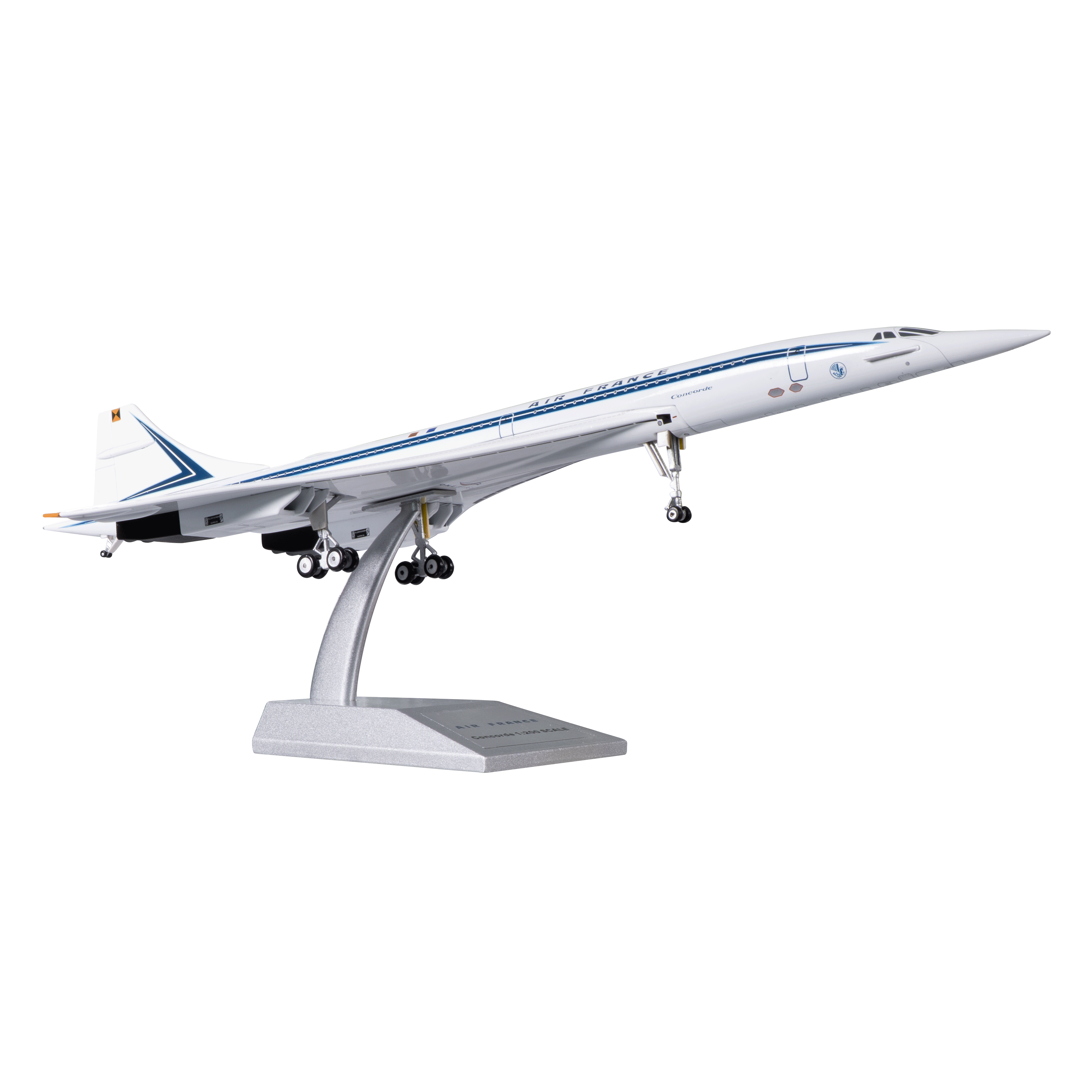 Maquette Sud Aviation Concorde F-WTSB Toulouse, métal 1/200