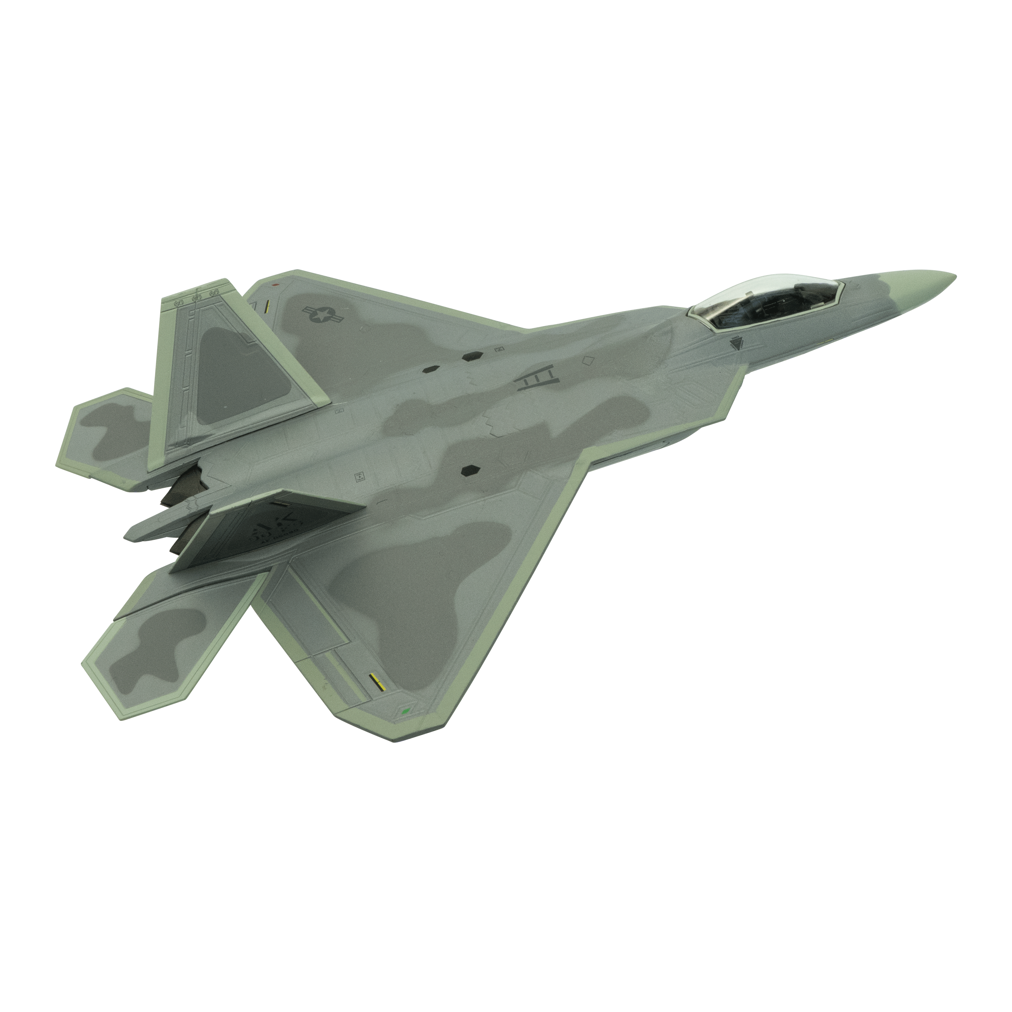 Maquette Lockheed F-22 Raptor, métal 1/72ème