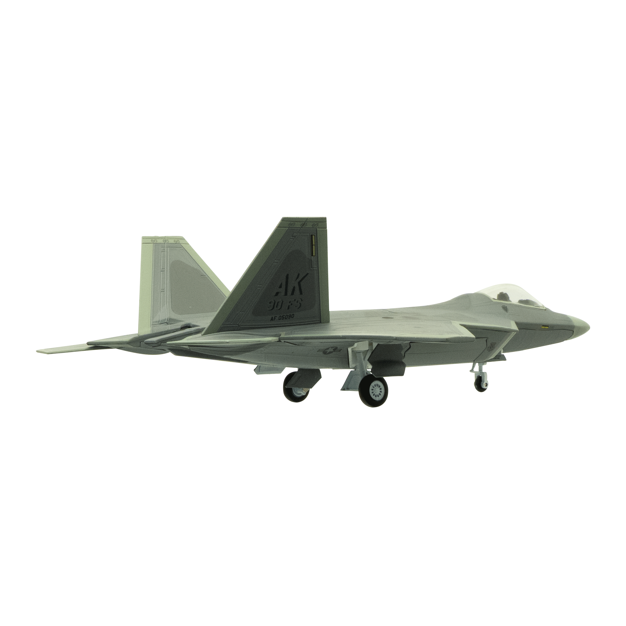 Maquette Lockheed F-22 Raptor, métal 1/72ème