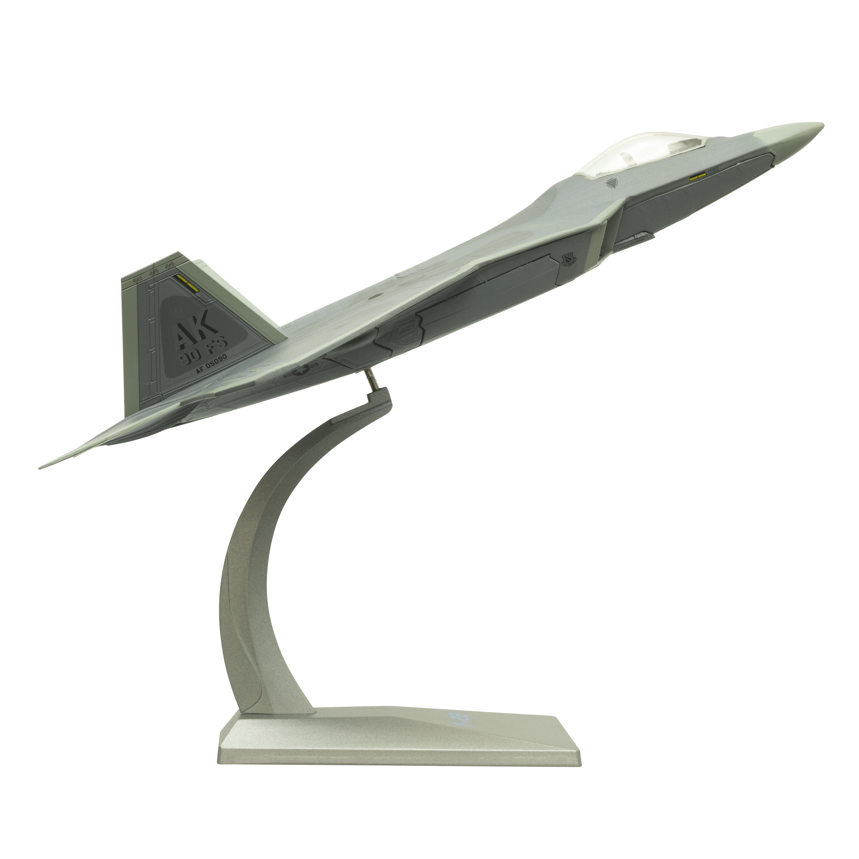 Maquette Lockheed F-22 Raptor, métal 1/72ème