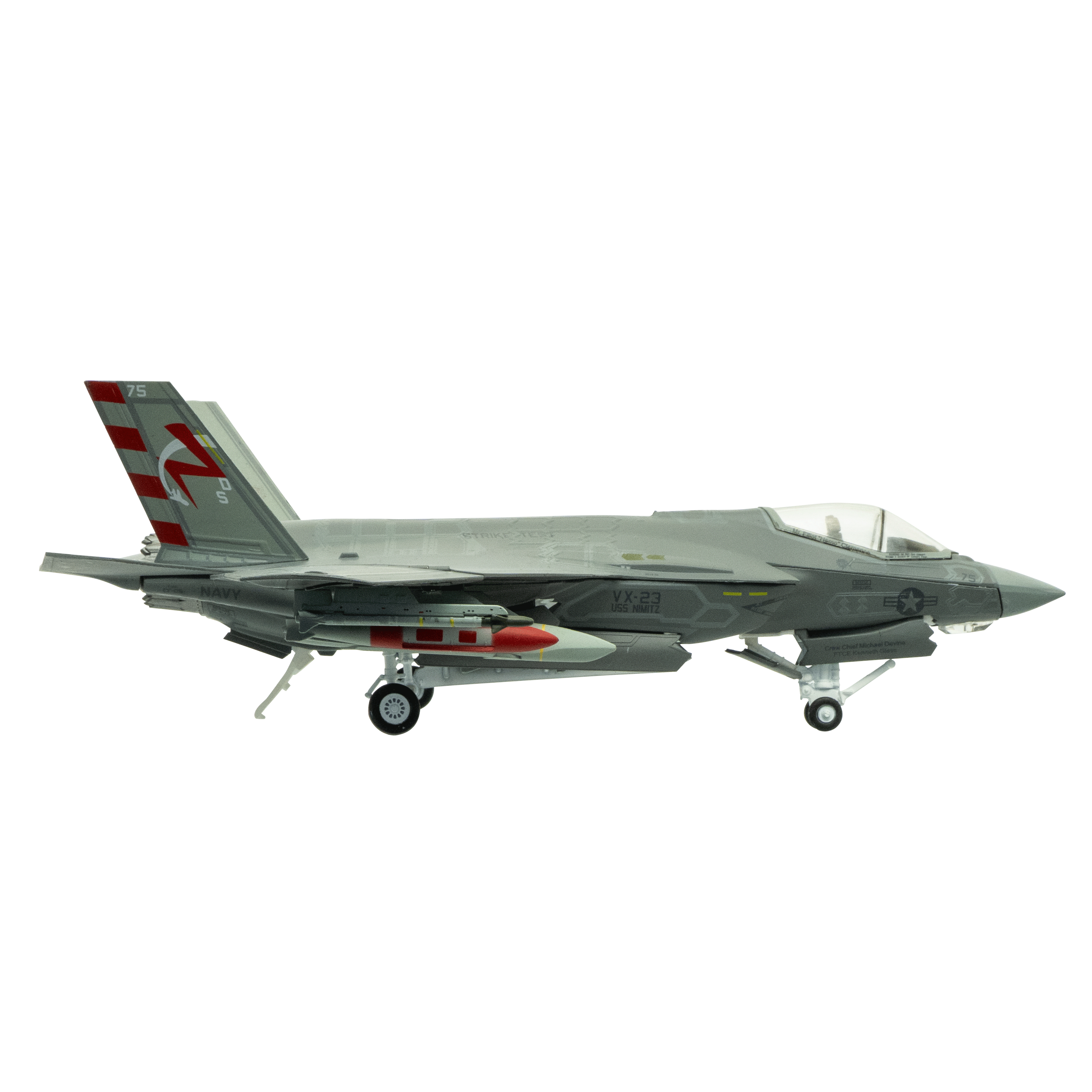 Maquette Lockheed F-35C Lightning II, métal 1/72ème