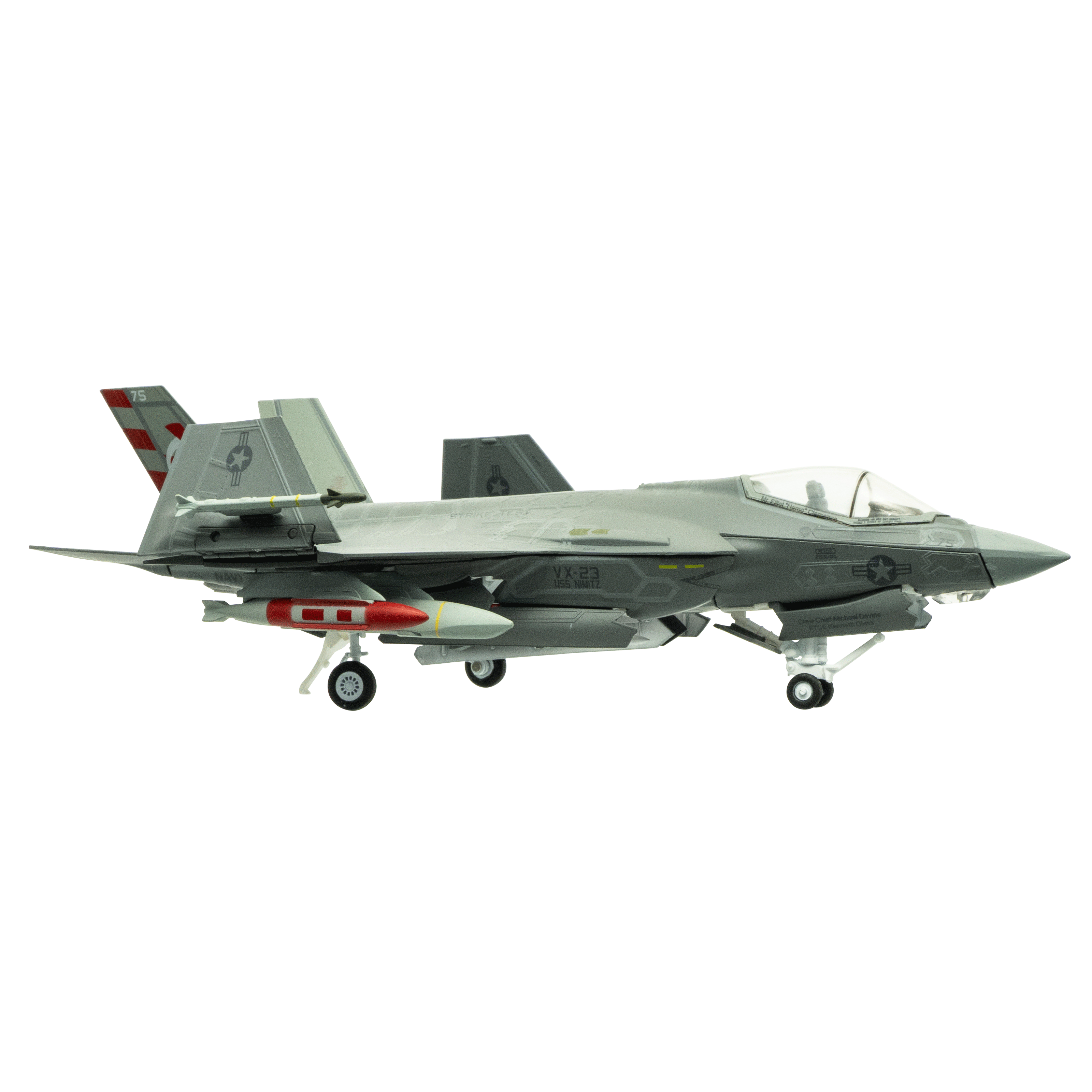 Maquette Lockheed F-35C Lightning II, métal 1/72ème