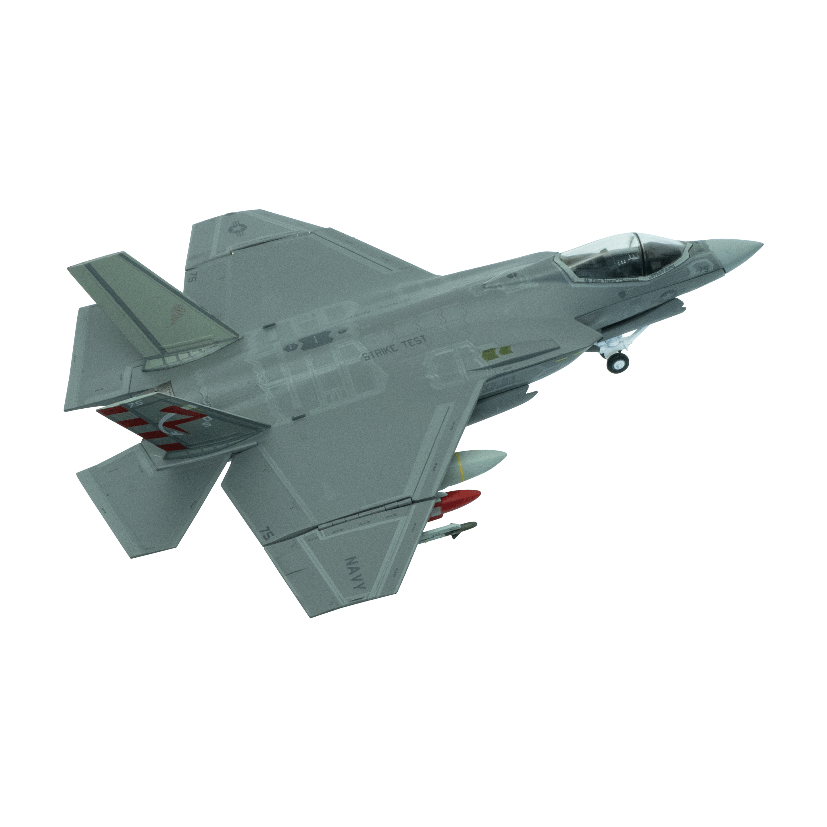 Maquette Lockheed F-35C Lightning II, métal 1/72ème