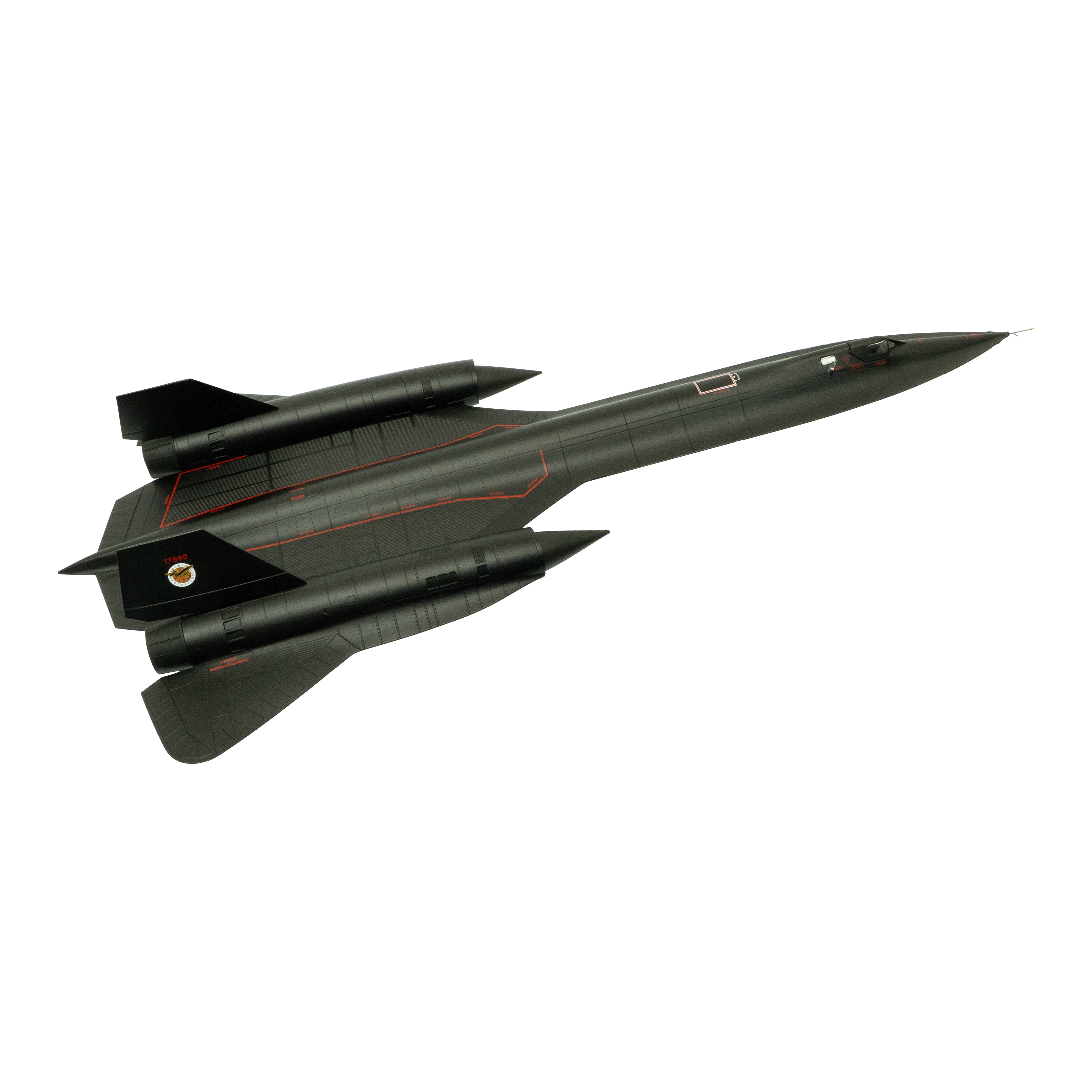 Maquette Lockheed SR-71 Blackbird, métal 1/72ème