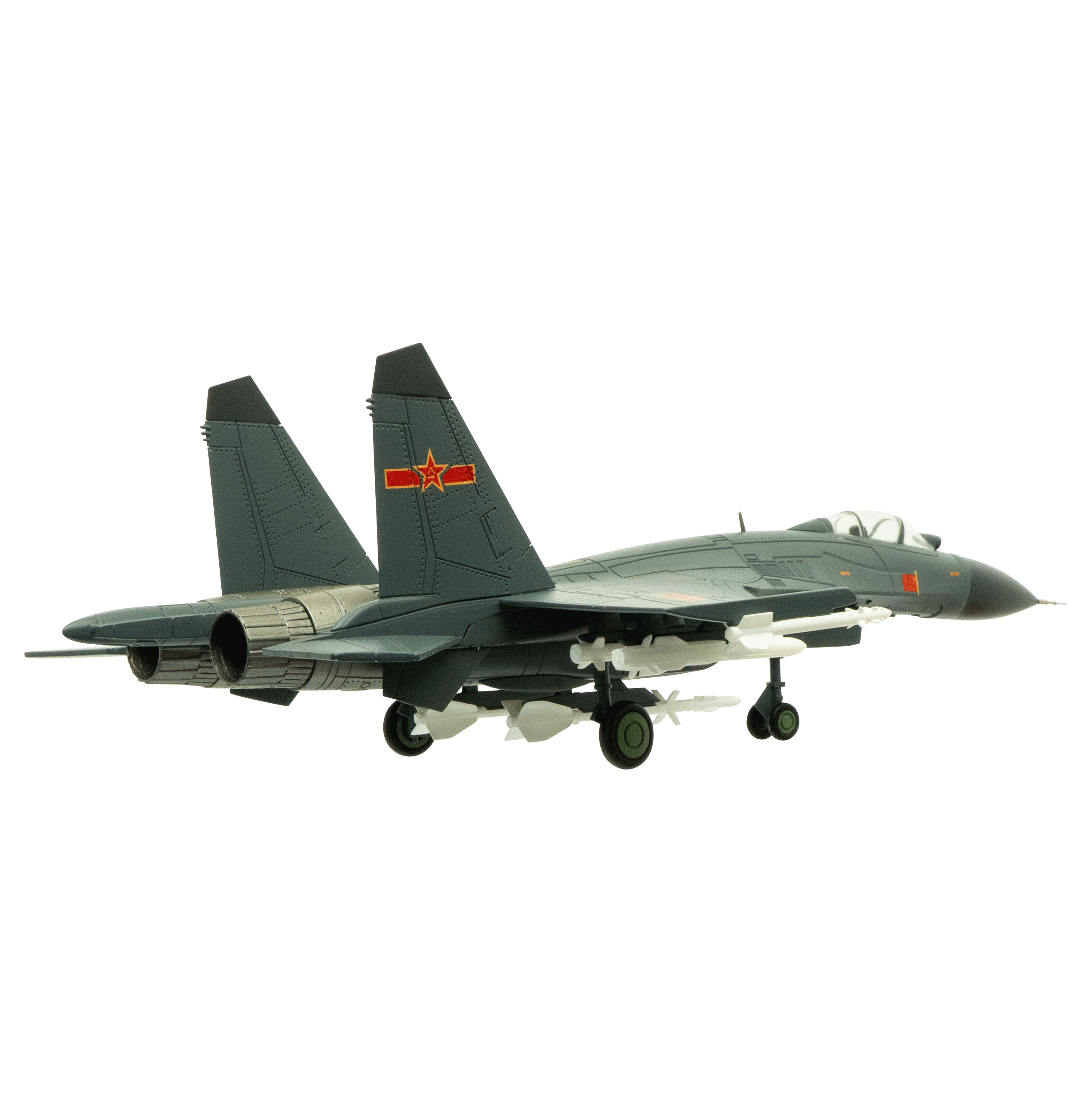 Maquette Shenyang J-11B, métal 1/72ème