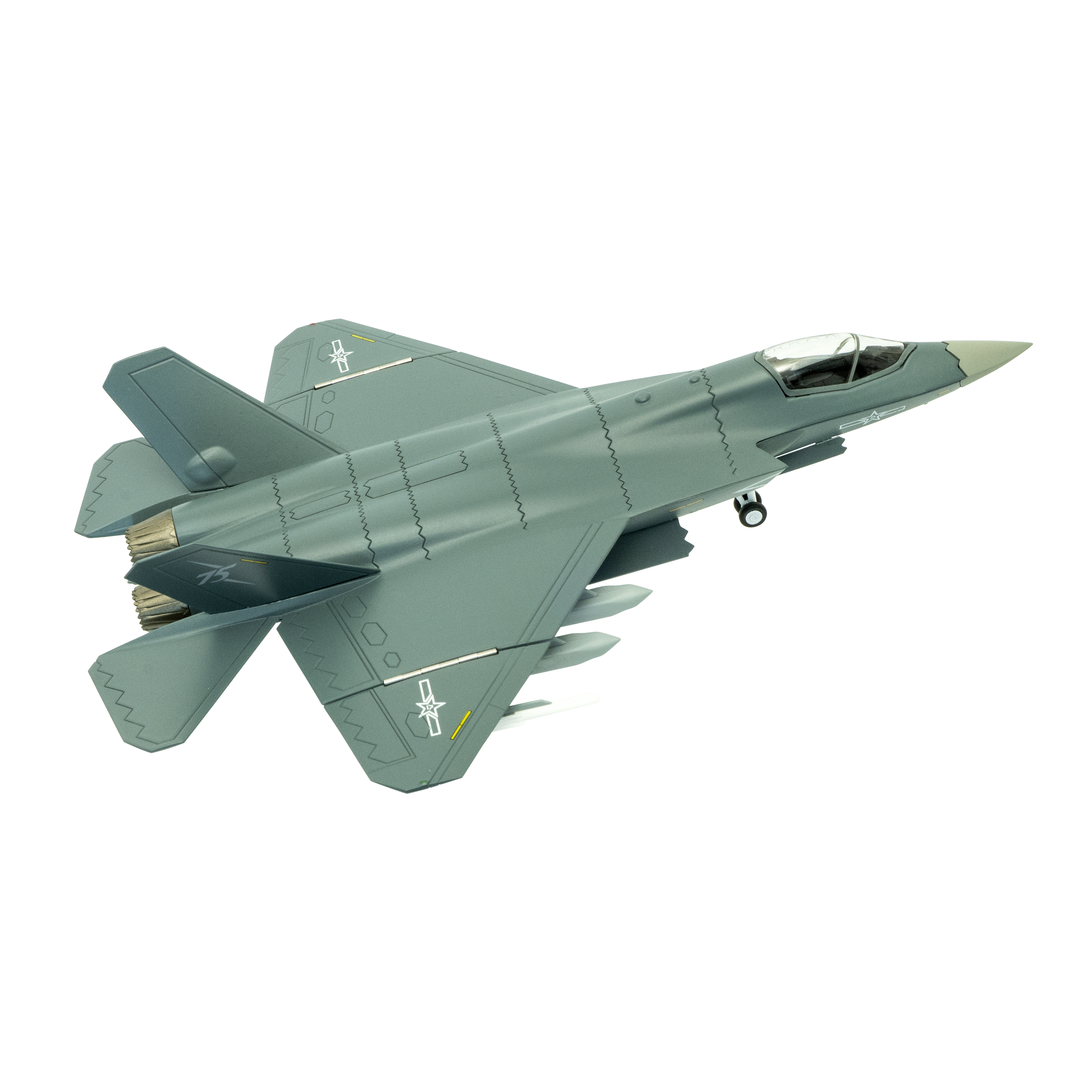 Maquette Shenyang J-35, métal 1/72ème