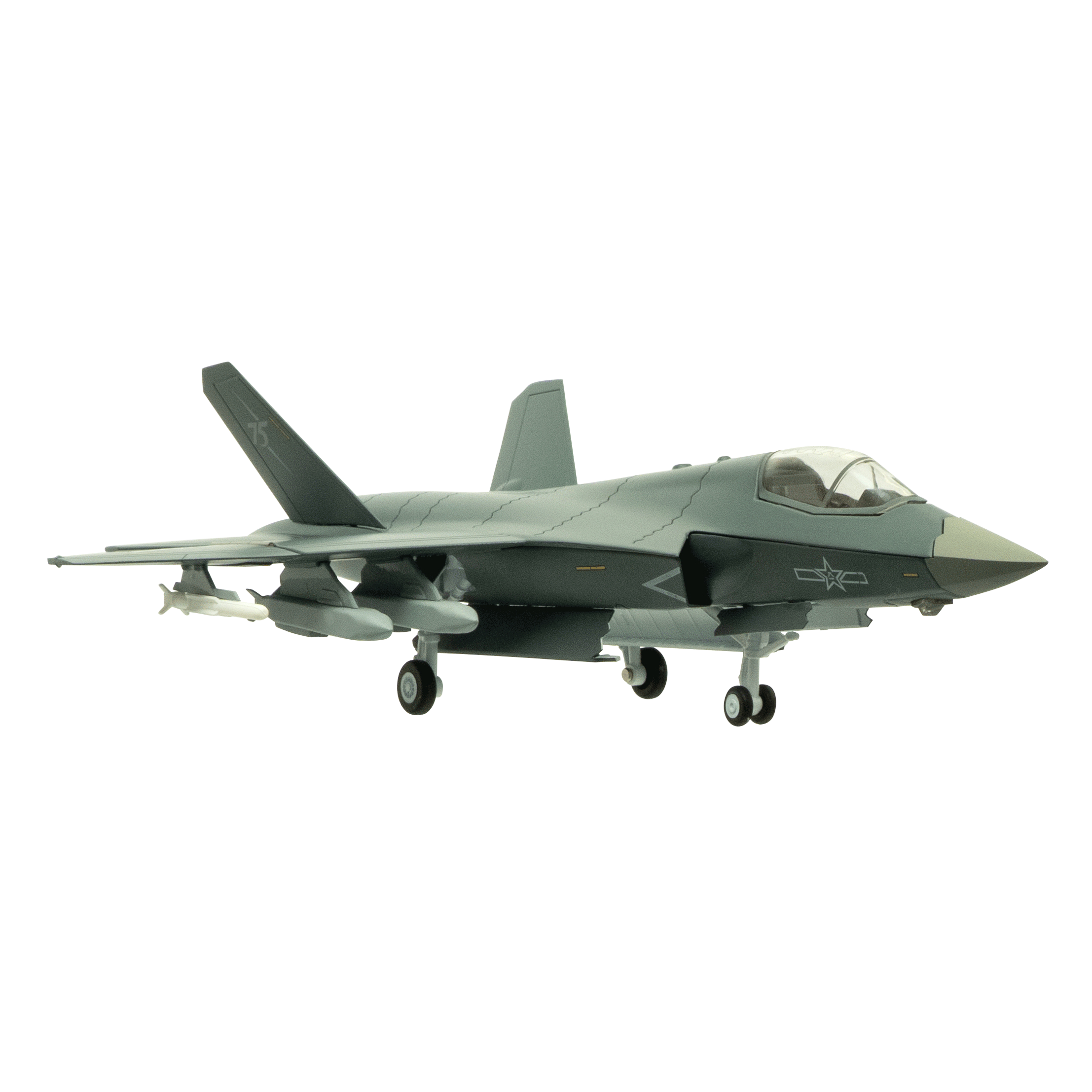 Maquette Shenyang J-35, métal 1/72ème