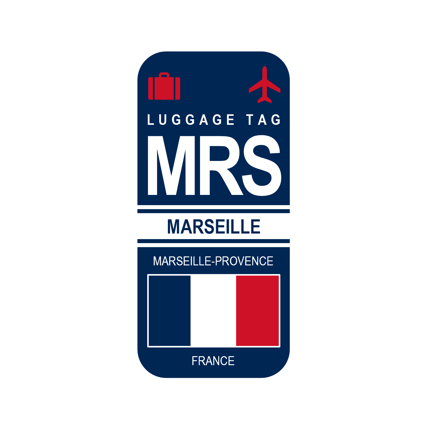 Magnet - Code Aéroport - MRS - MARSEILLE