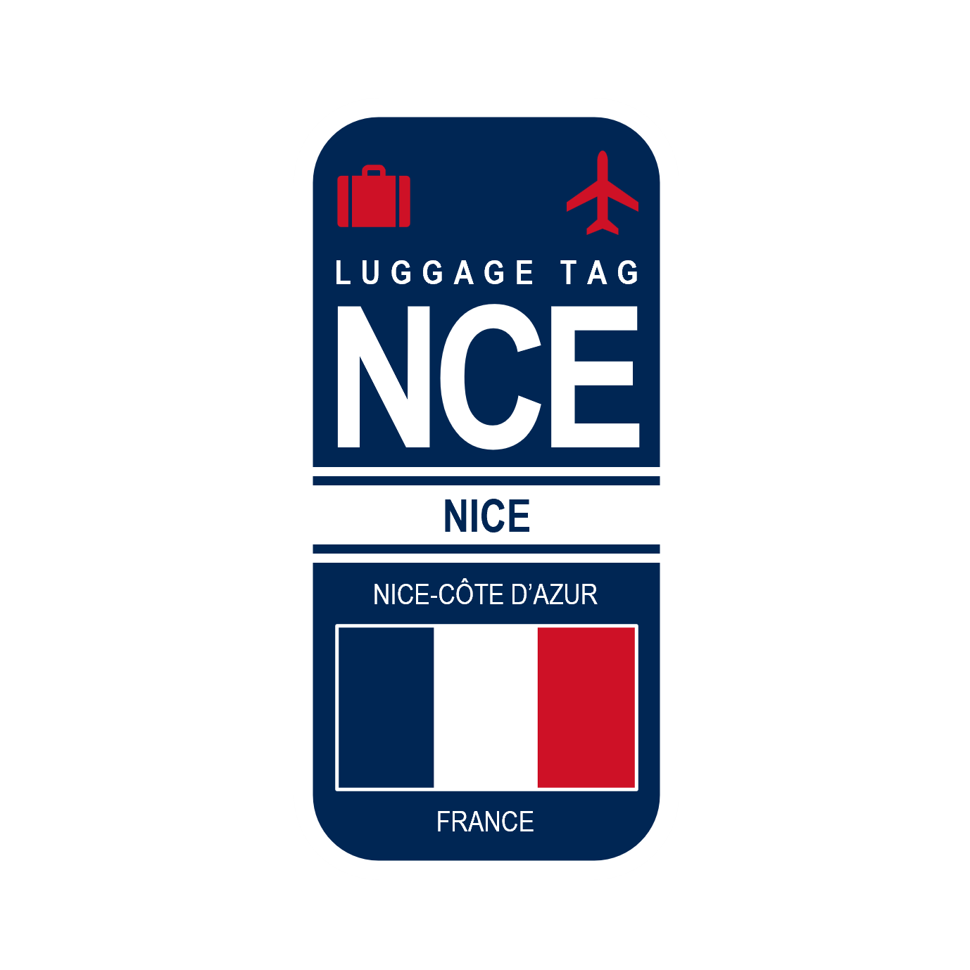 Magnet - Code Aéroport - NCE - NICE