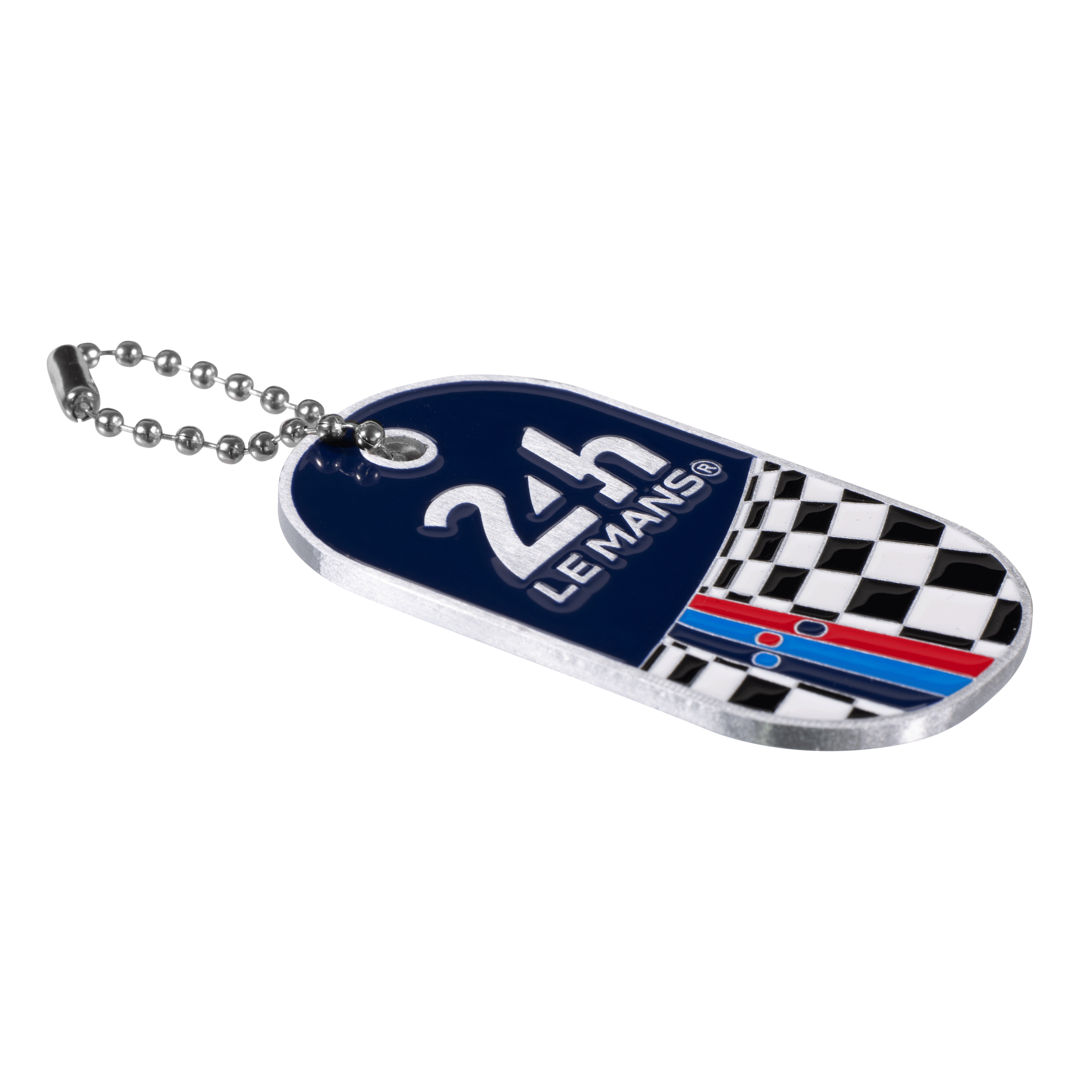 24H Le Mans - Porte-clés DogTag - Collection Damier
