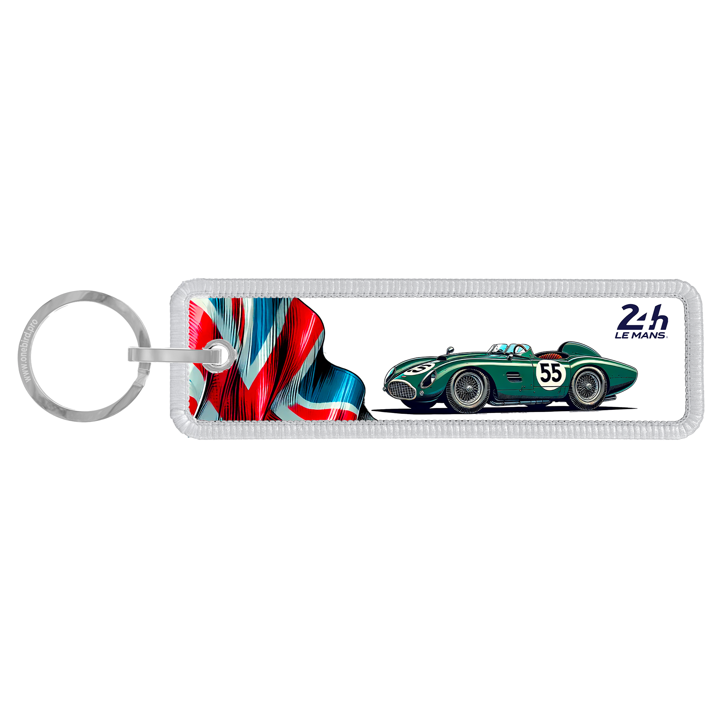 24H Le Mans - Cars&Flags - Porte-clés Grande Bretagne - Voiture 55