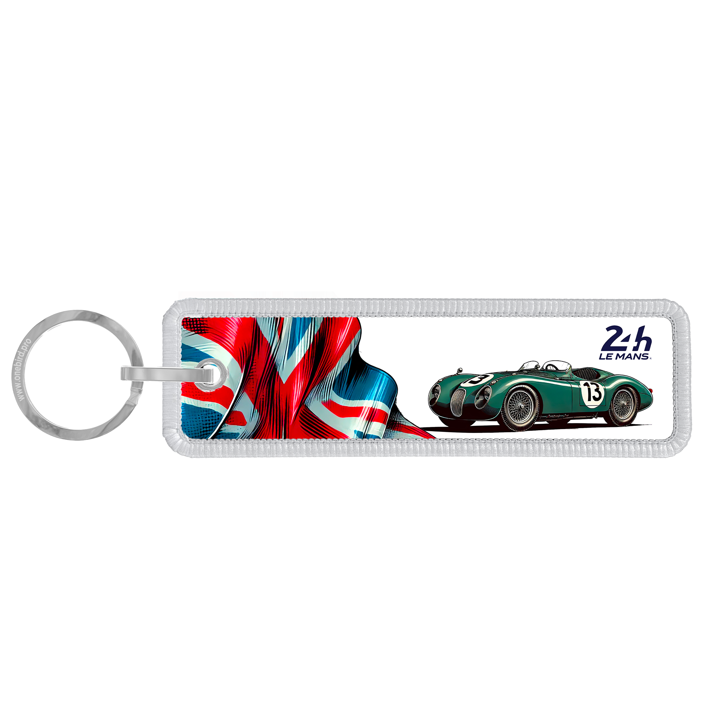 24H Le Mans - Cars&Flags - Porte-clés Grande Bretagne - Voiture 13