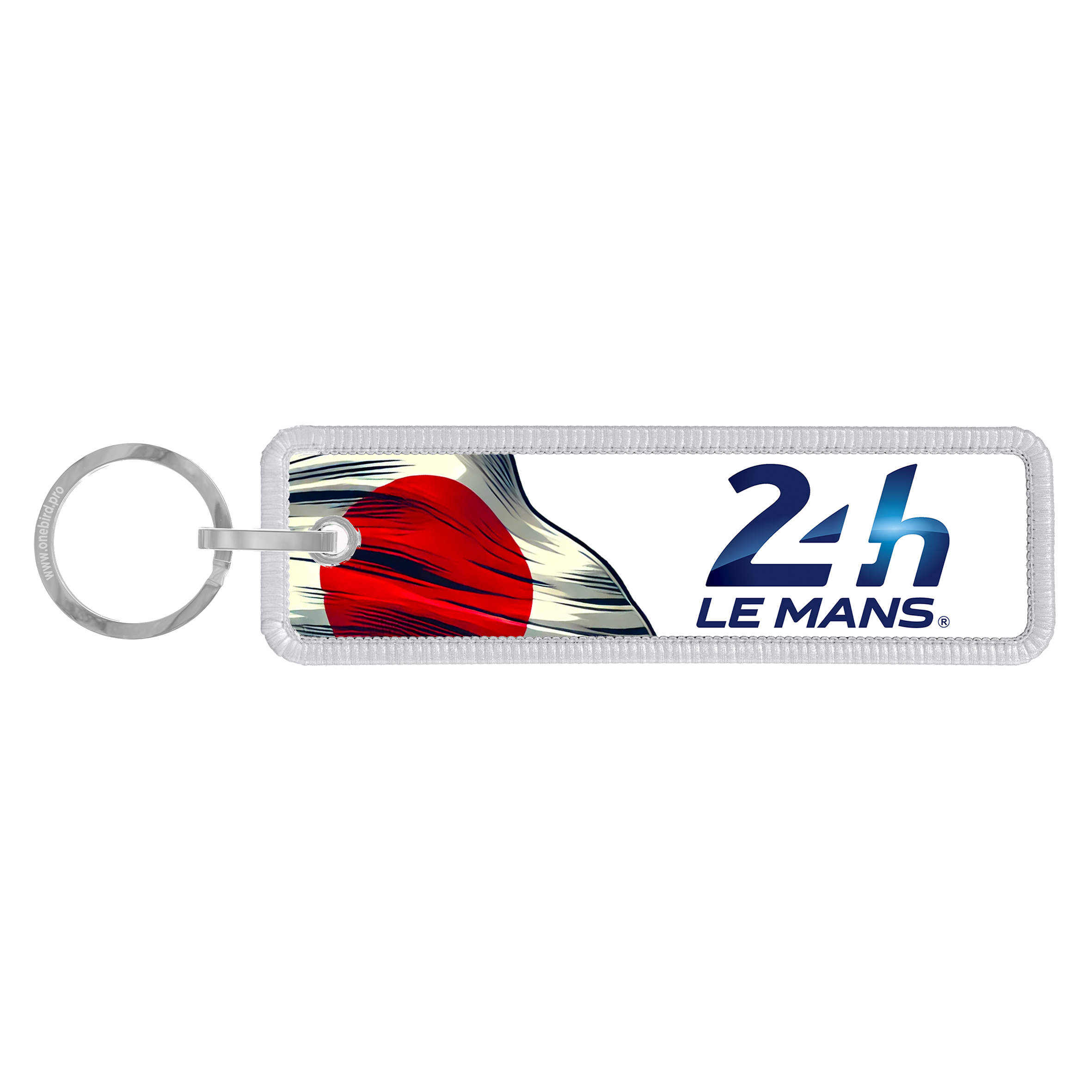 24H Le Mans - Cars&Flags - Porte-clés Japon - Voiture rouge & blanche