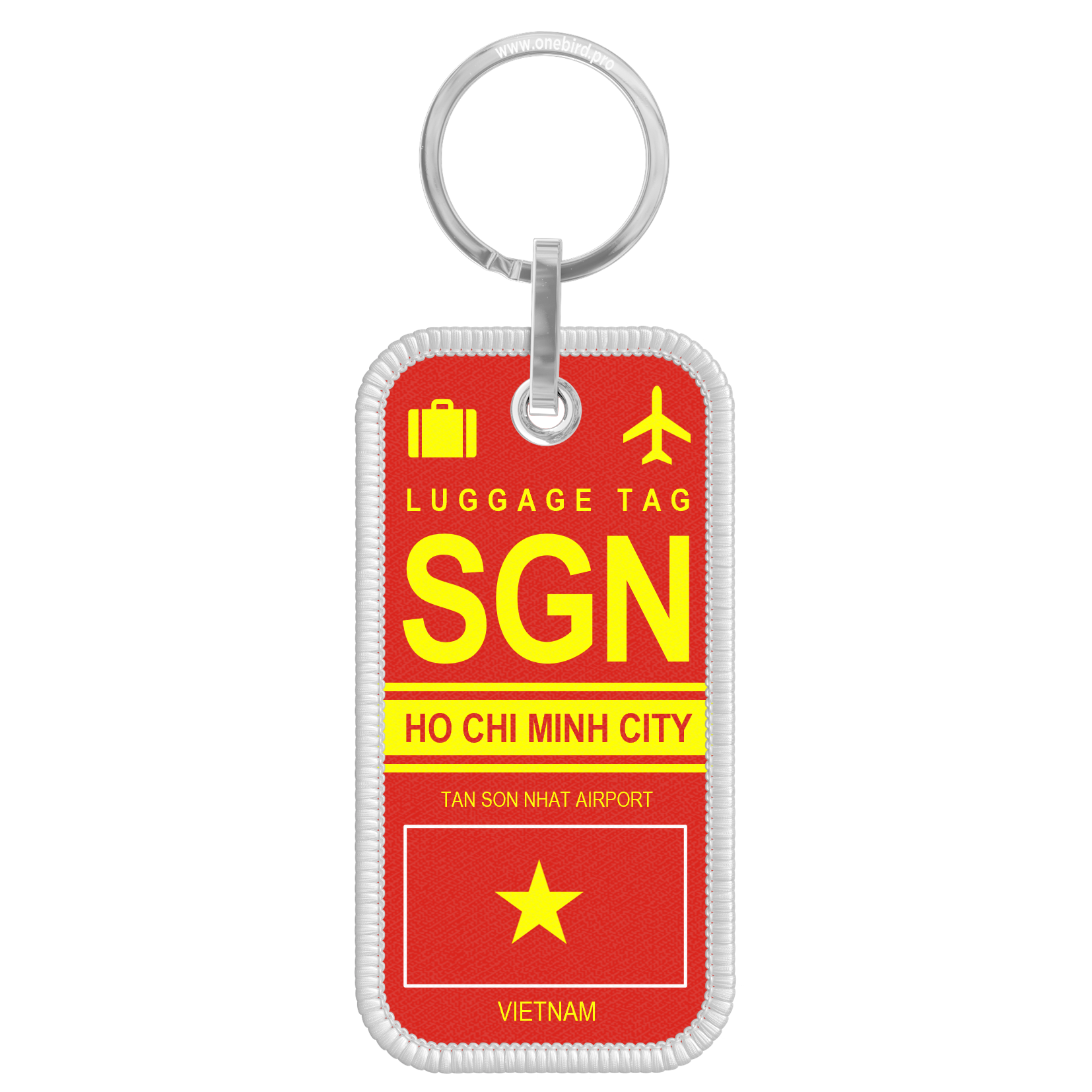 Porte-Cles Flamme - Airport code - SGN - HO CHI MINH CITY