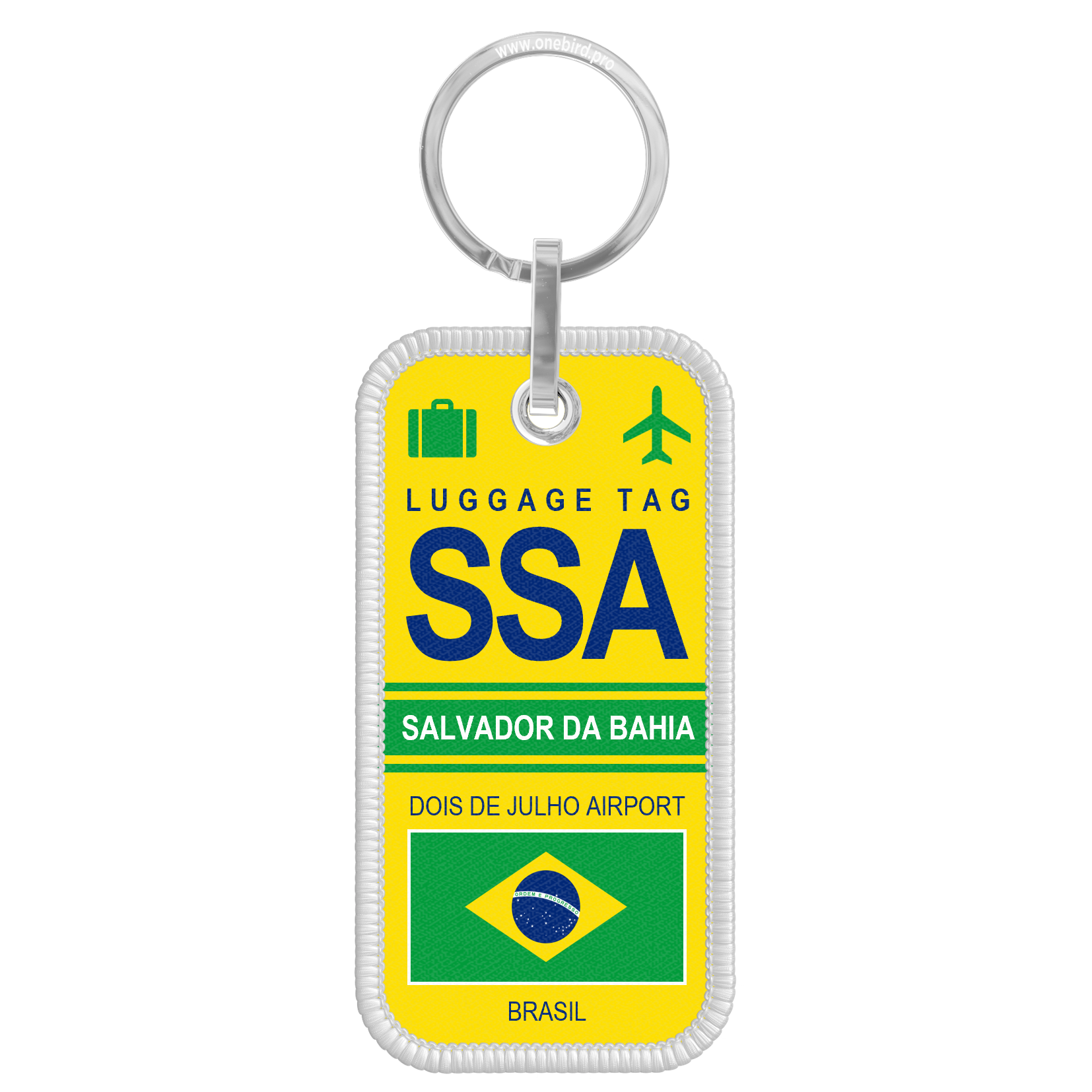 Porte-Cles Flamme - Airport code - SSA - SALVADOR