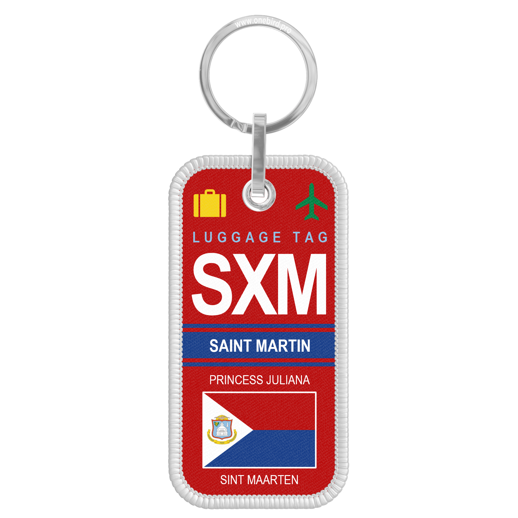 Porte-Cles Flamme - Airport code - SXM - SAINT MARTIN